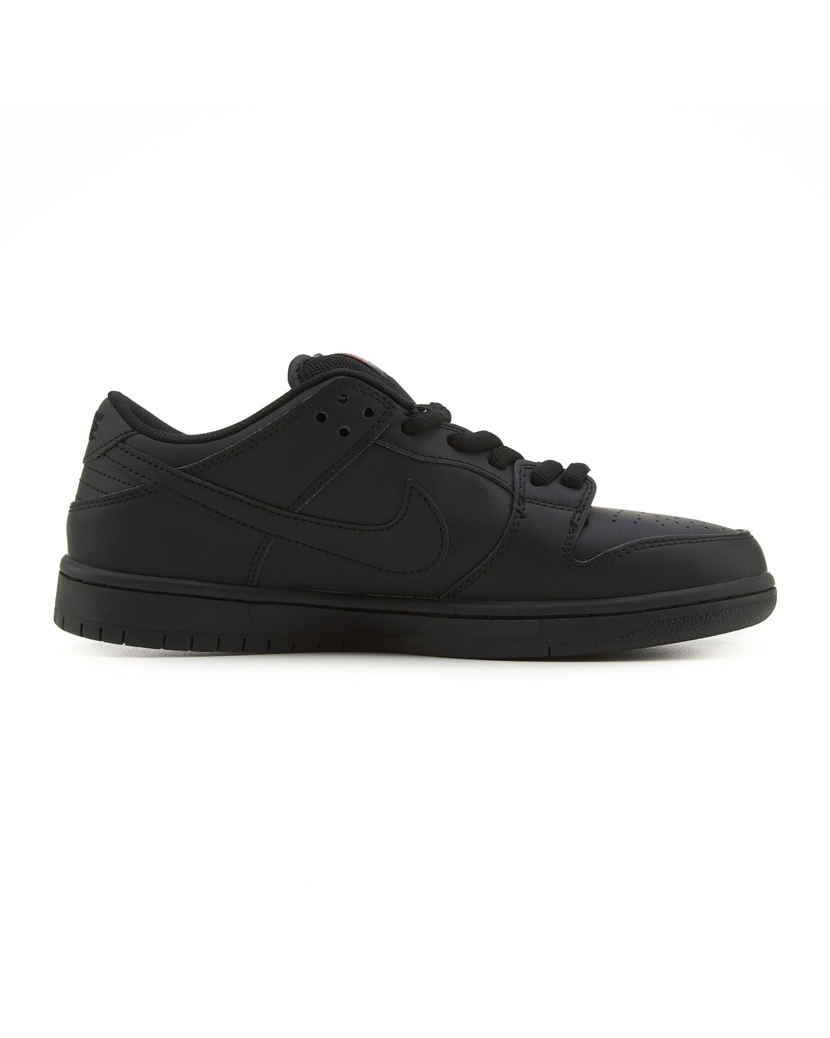 NIke SB Dunk Low Total Black Leather