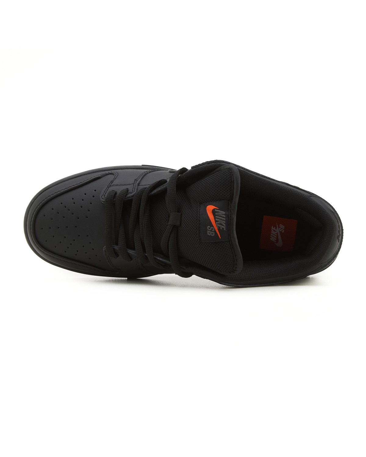 NIke SB Dunk Low Total Black Leather