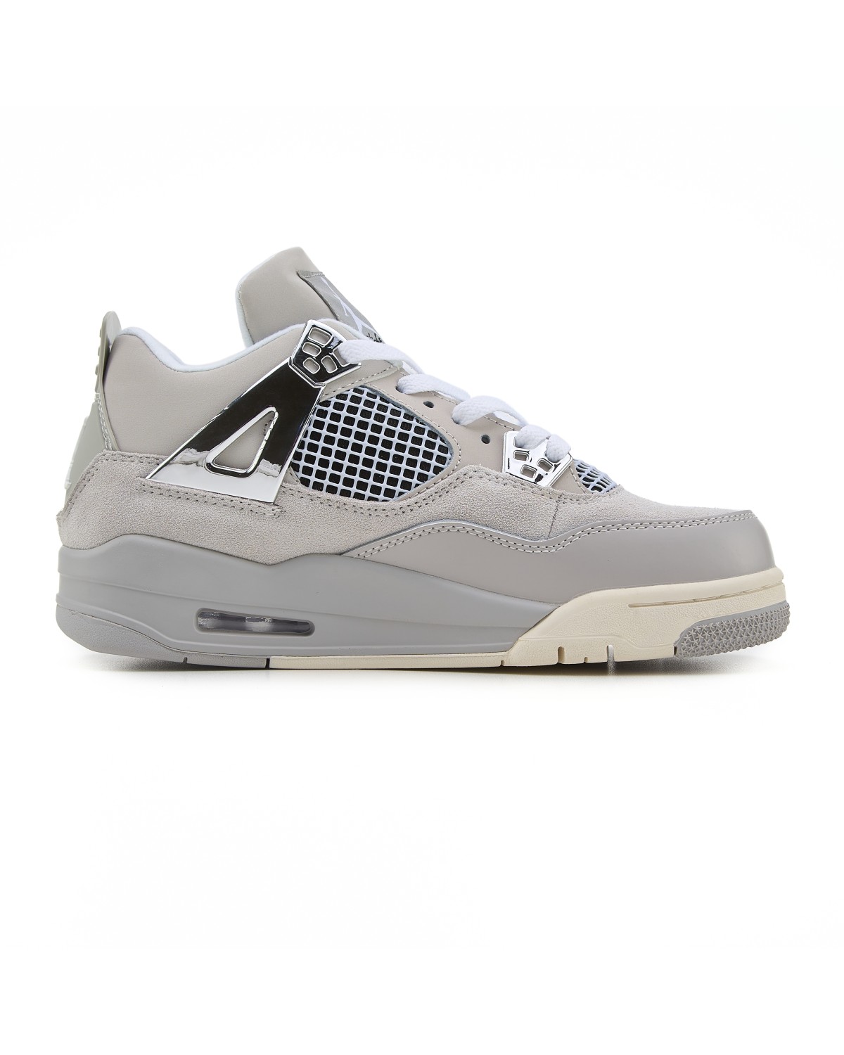 Nike Air Jordan 4 Grey Silver