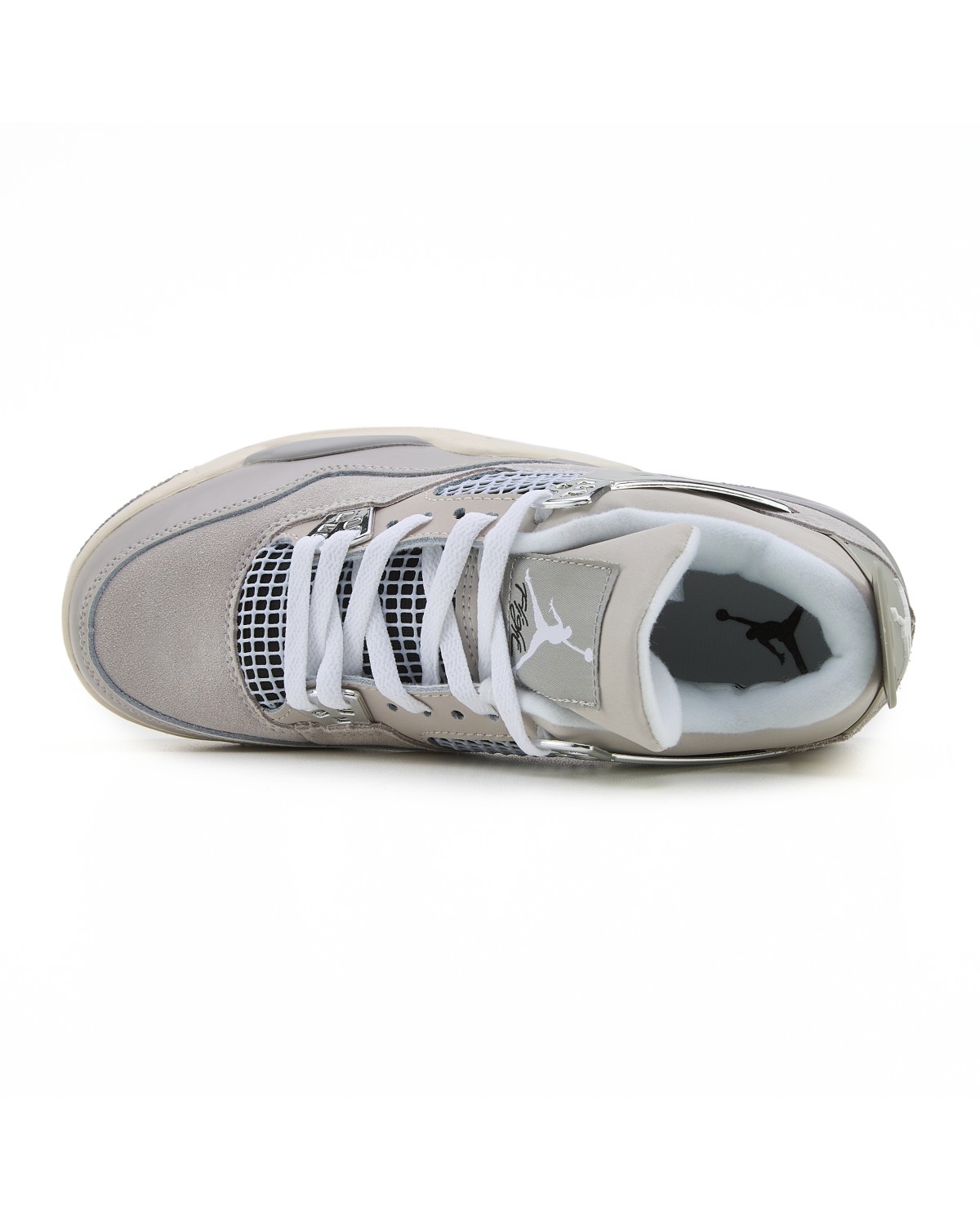 Nike Air Jordan 4 Grey Silver