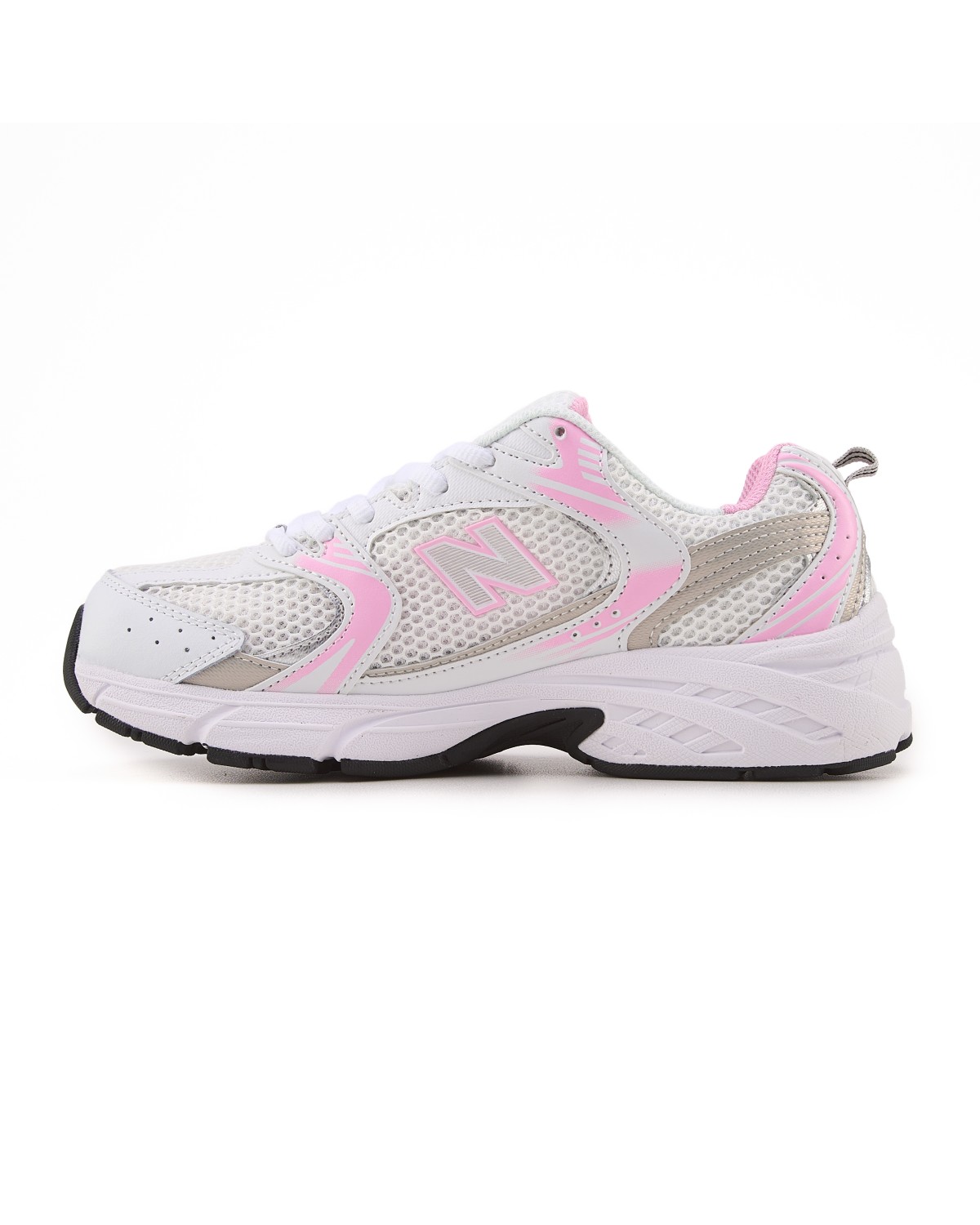 New Balance 530 White Pink Silver