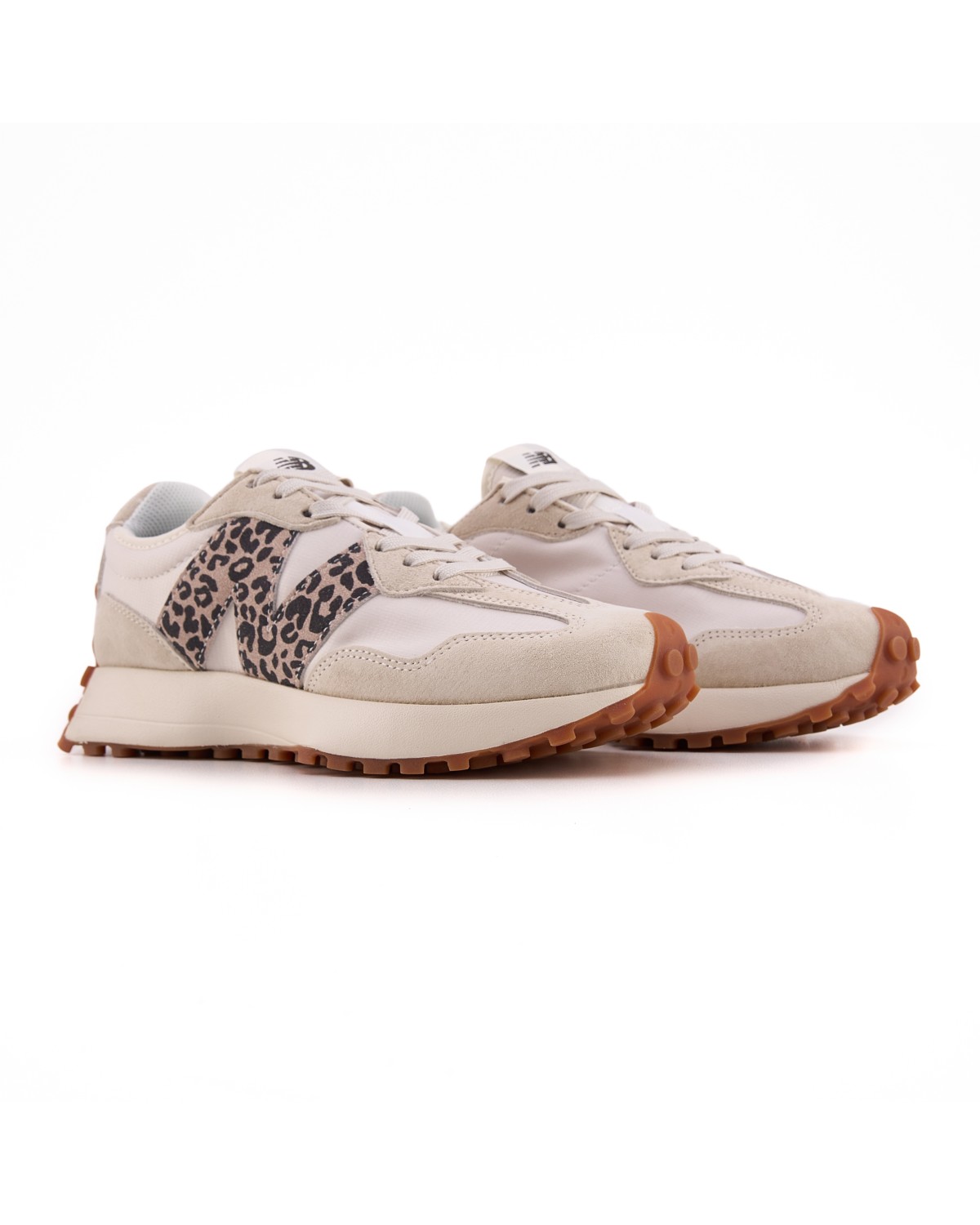 New Balance 327 Beige Leopard