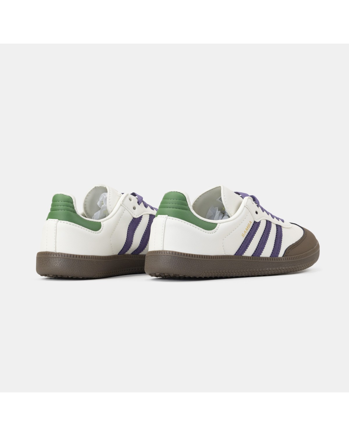 Adidas Samba Off White Core Purple Green Brown