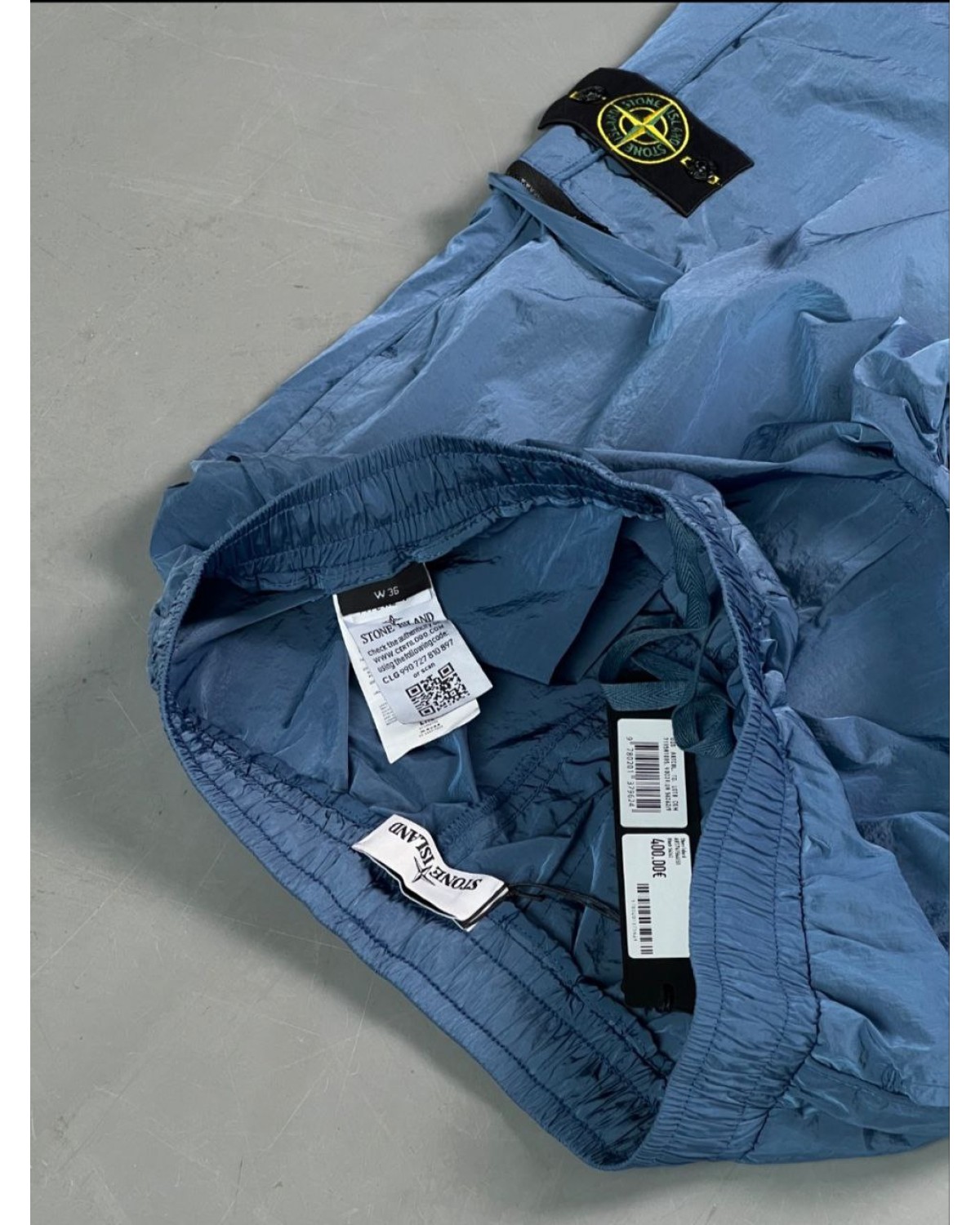 Штани Stone Island  NYLON METAL PANTS сині