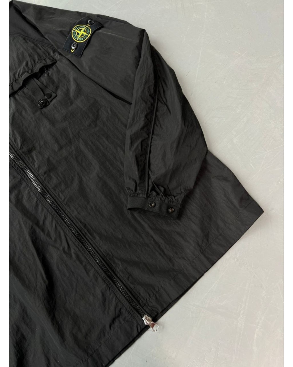 Сорочка Stone Island nylon чорна