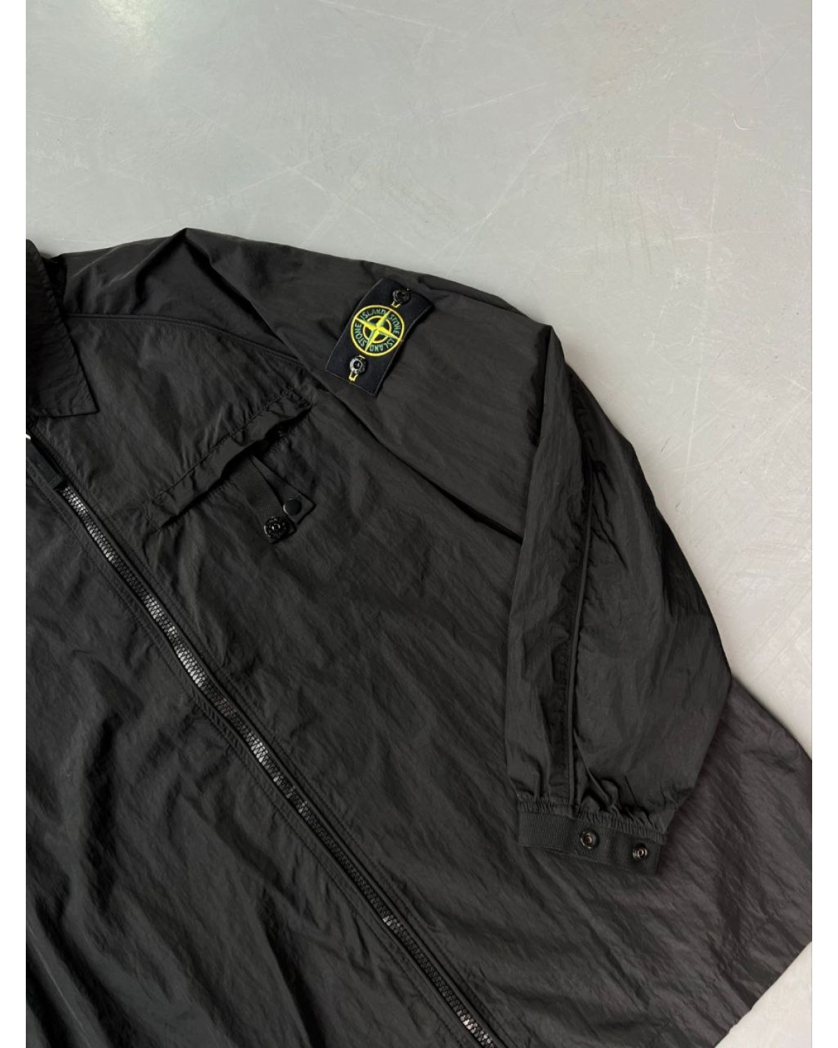 Сорочка Stone Island nylon чорна