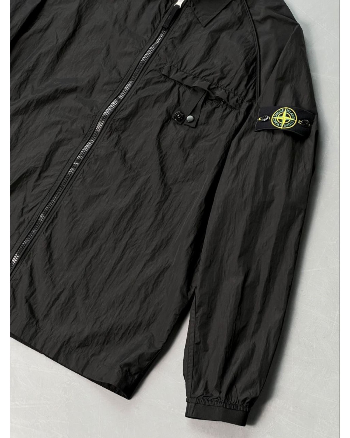 Сорочка Stone Island nylon чорна