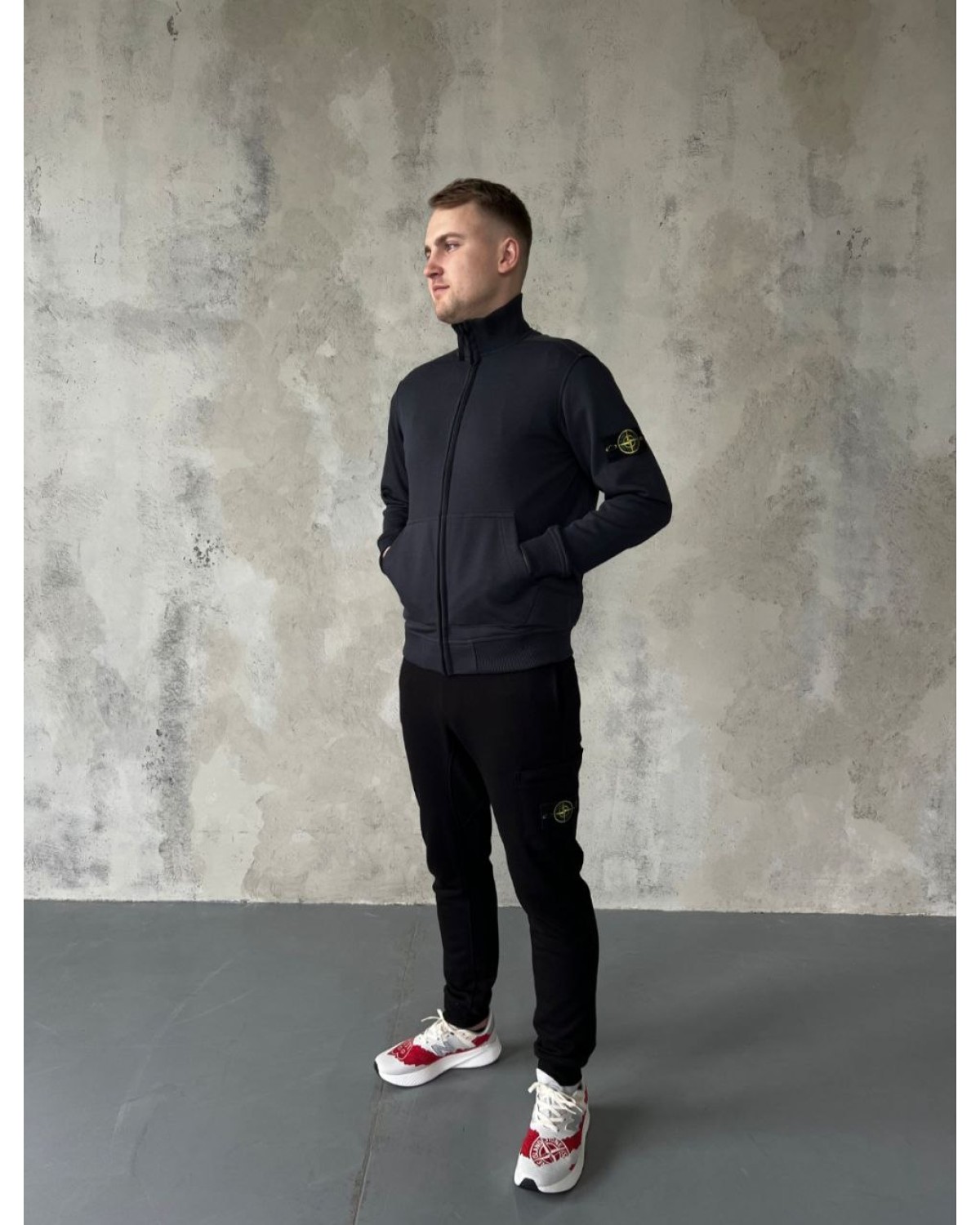 Олімпійка Stone Island FULL ZIP SWEATSHIRT