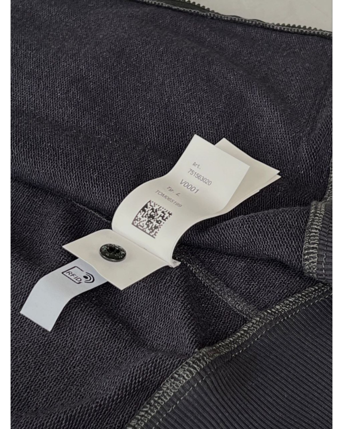 Олімпійка Stone Island FULL ZIP SWEATSHIRT