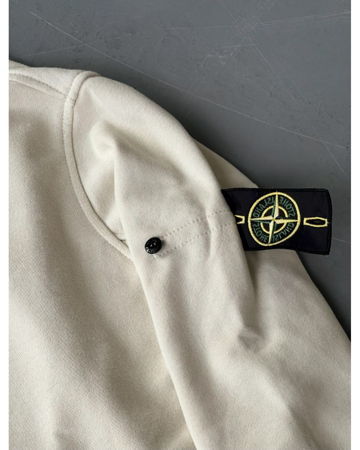 Олімпійка Stone Island FULL ZIP SWEATSHIRT  бежева