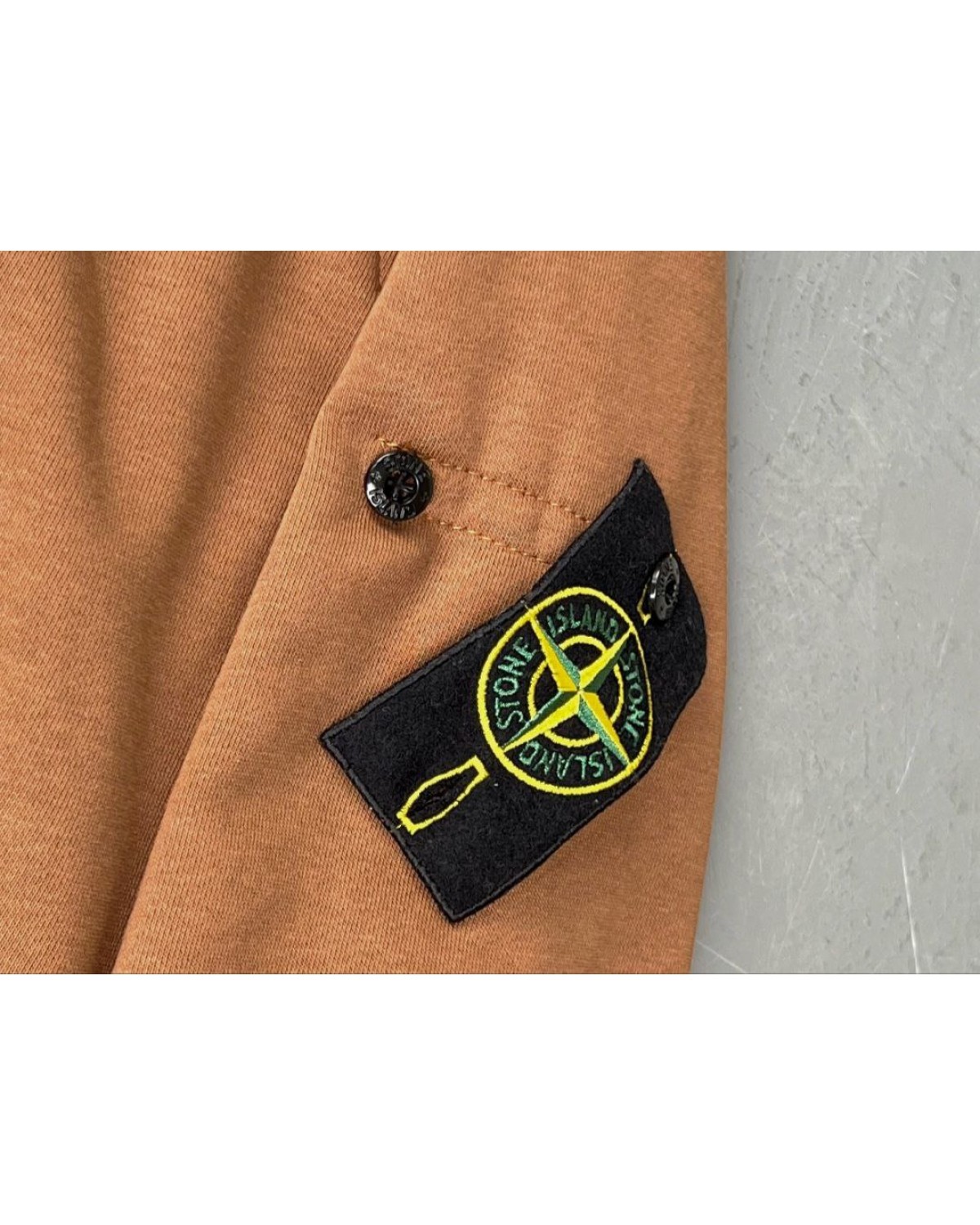 Олімпійка Stone Island FULL ZIP SWEATSHIRT коричнева