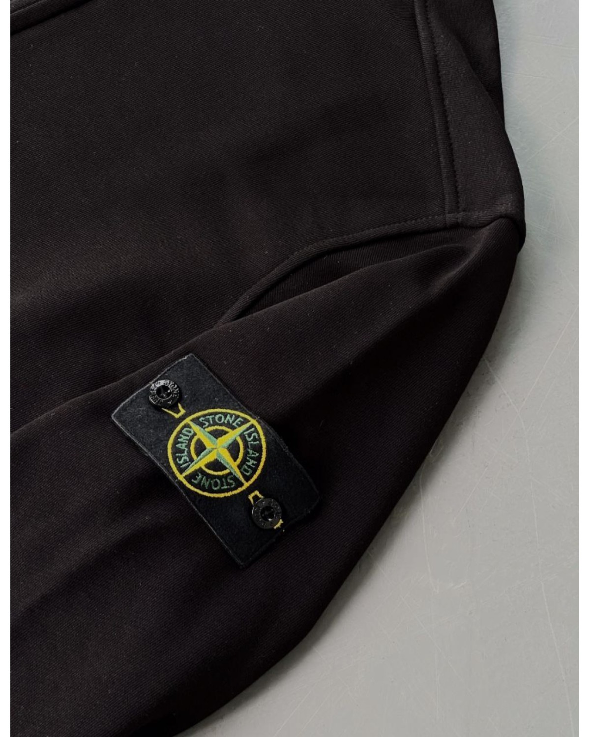 Олімпійка Stone Island FULL ZIP SWEATSHIRT чорна