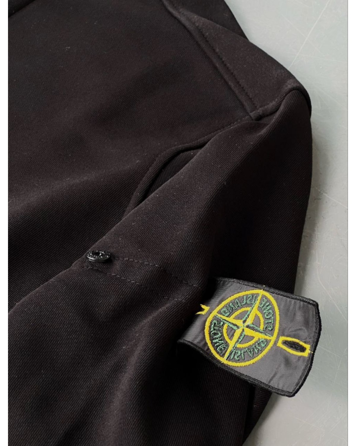 Олімпійка Stone Island FULL ZIP SWEATSHIRT чорна