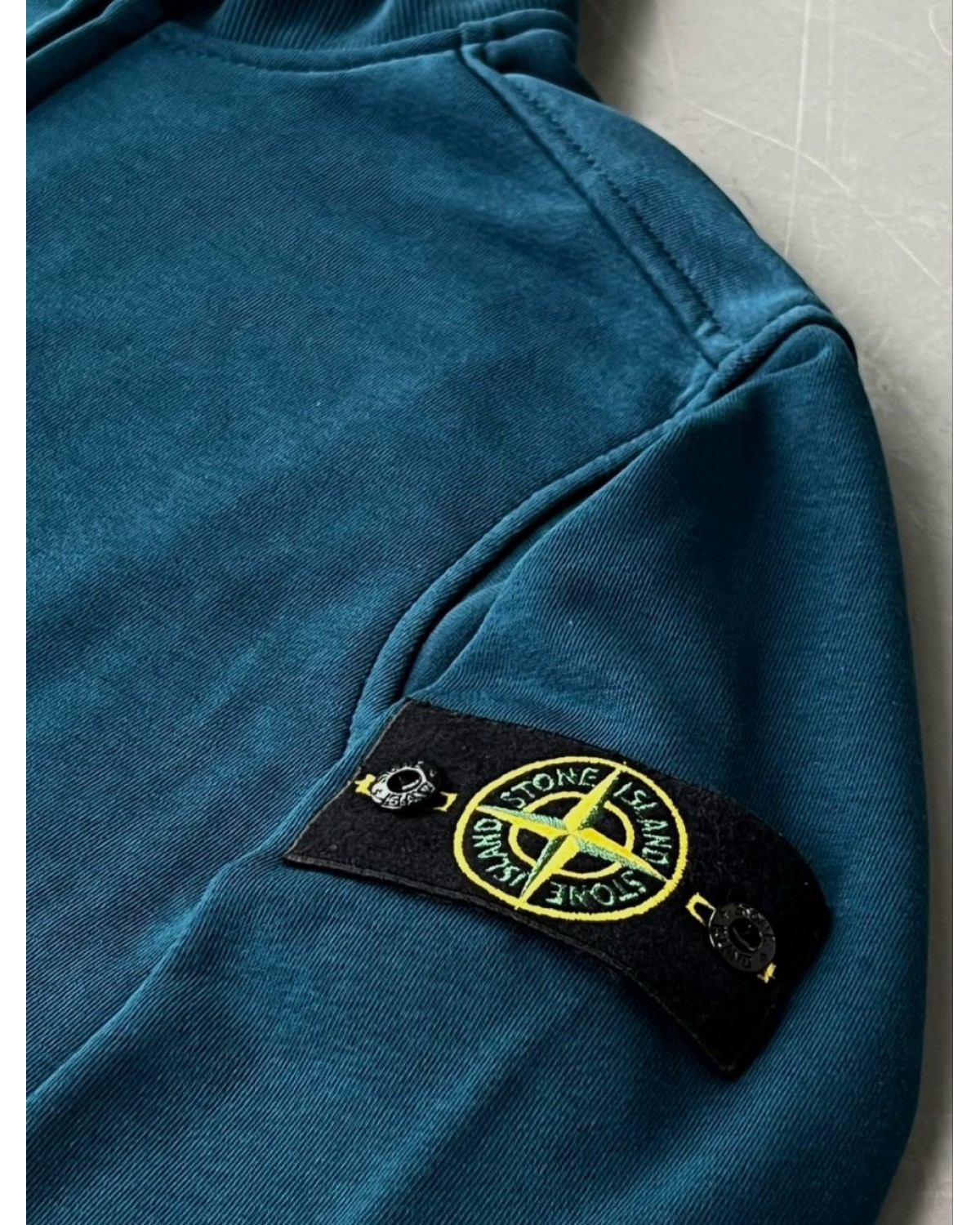 Олімпійка Stone Island FULL ZIP SWEATSHIRT бірюзова