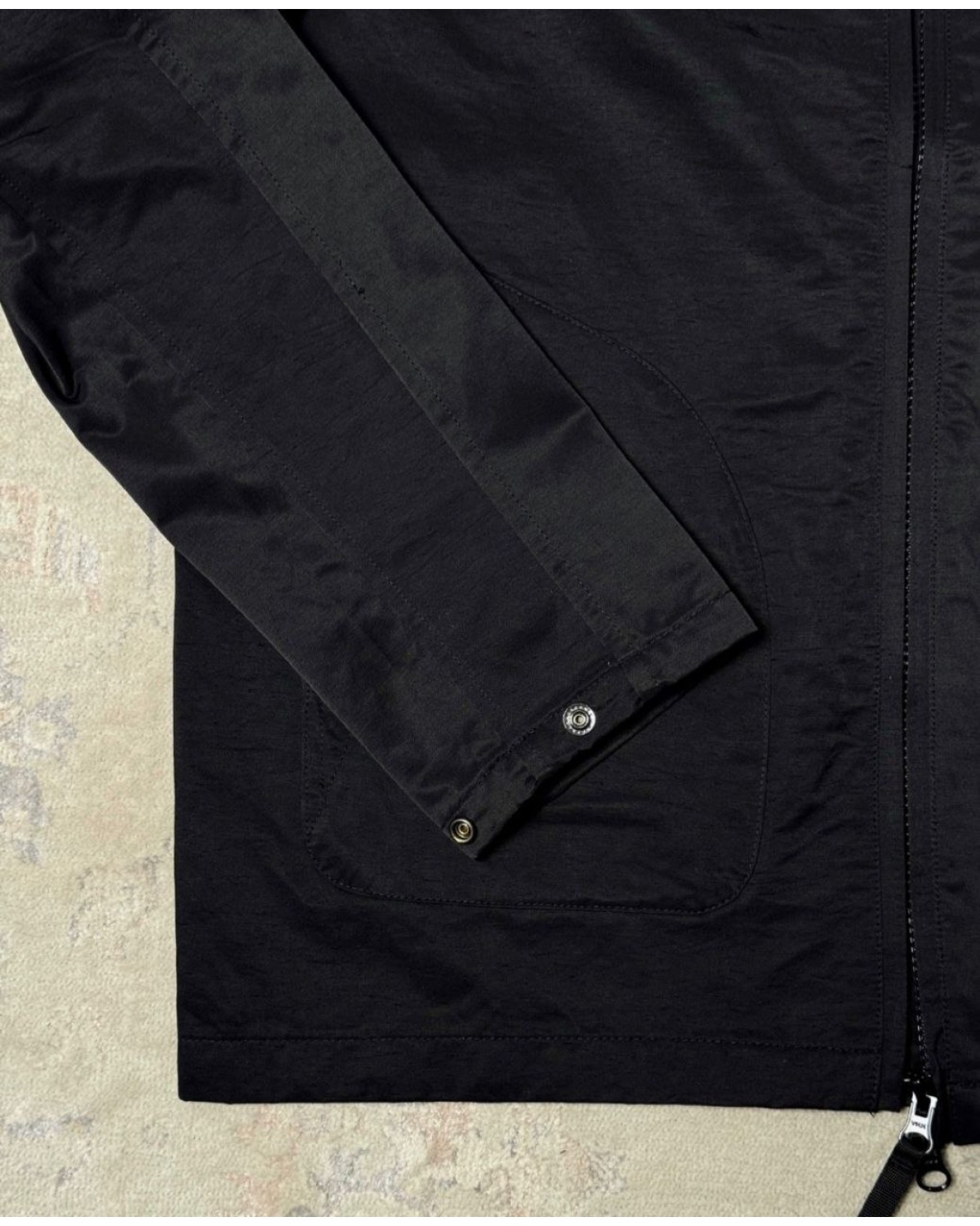 Сорочка - овершот Stone Island GHOST OVERSHIRT BLACK