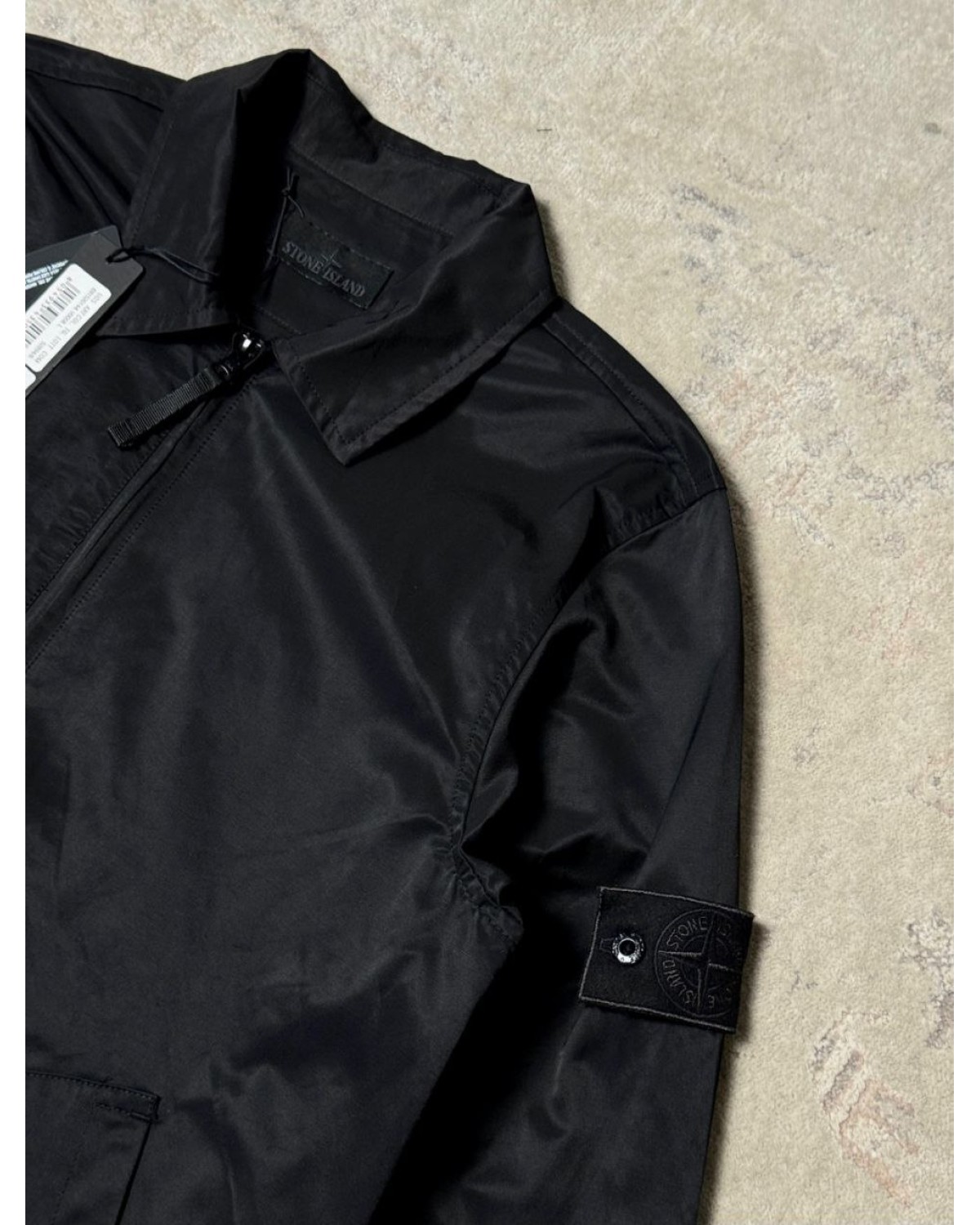 Сорочка - овершот Stone Island GHOST OVERSHIRT BLACK