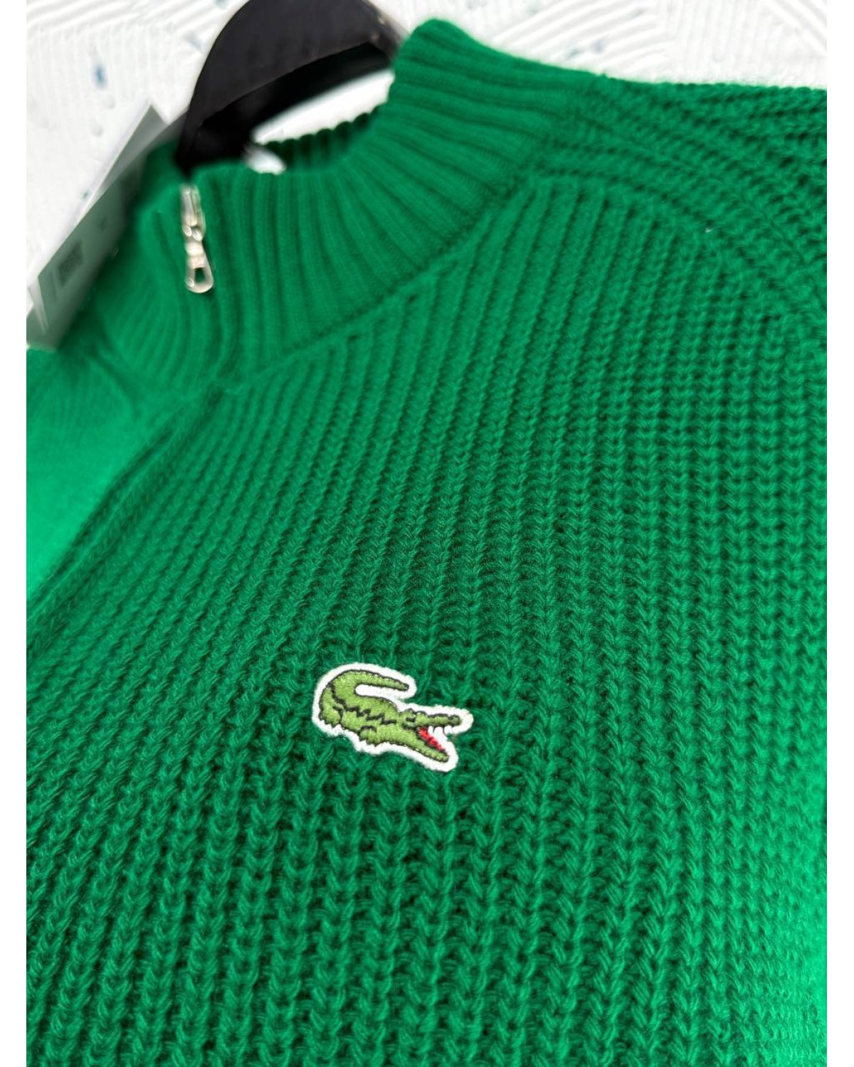 Cветр Lacoste зелений