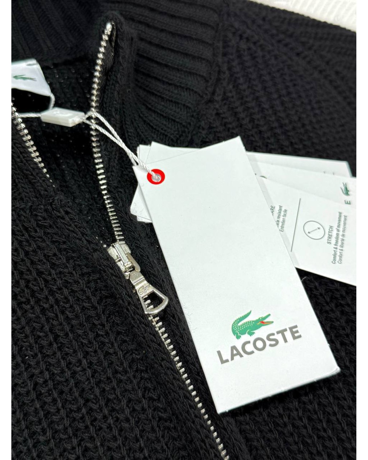 Cветр Lacoste чорний