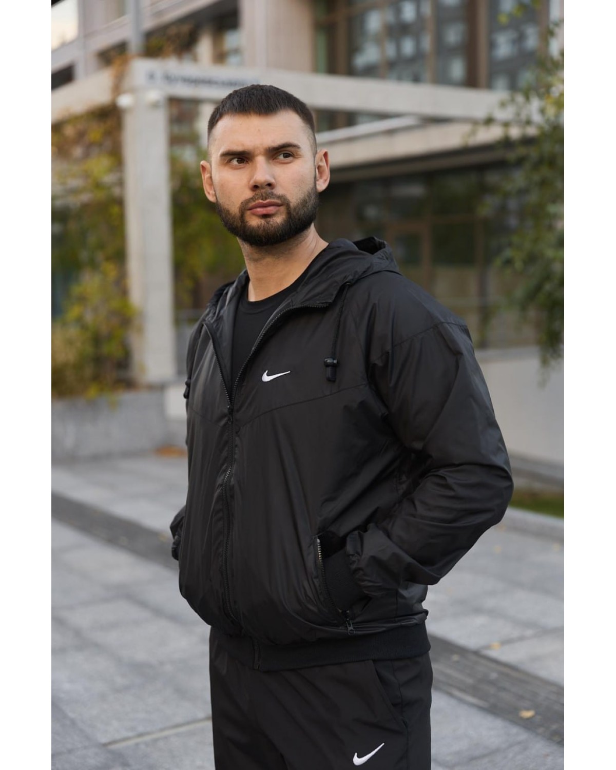 Вітровка  "Windrunner Jacket" Nike чорна