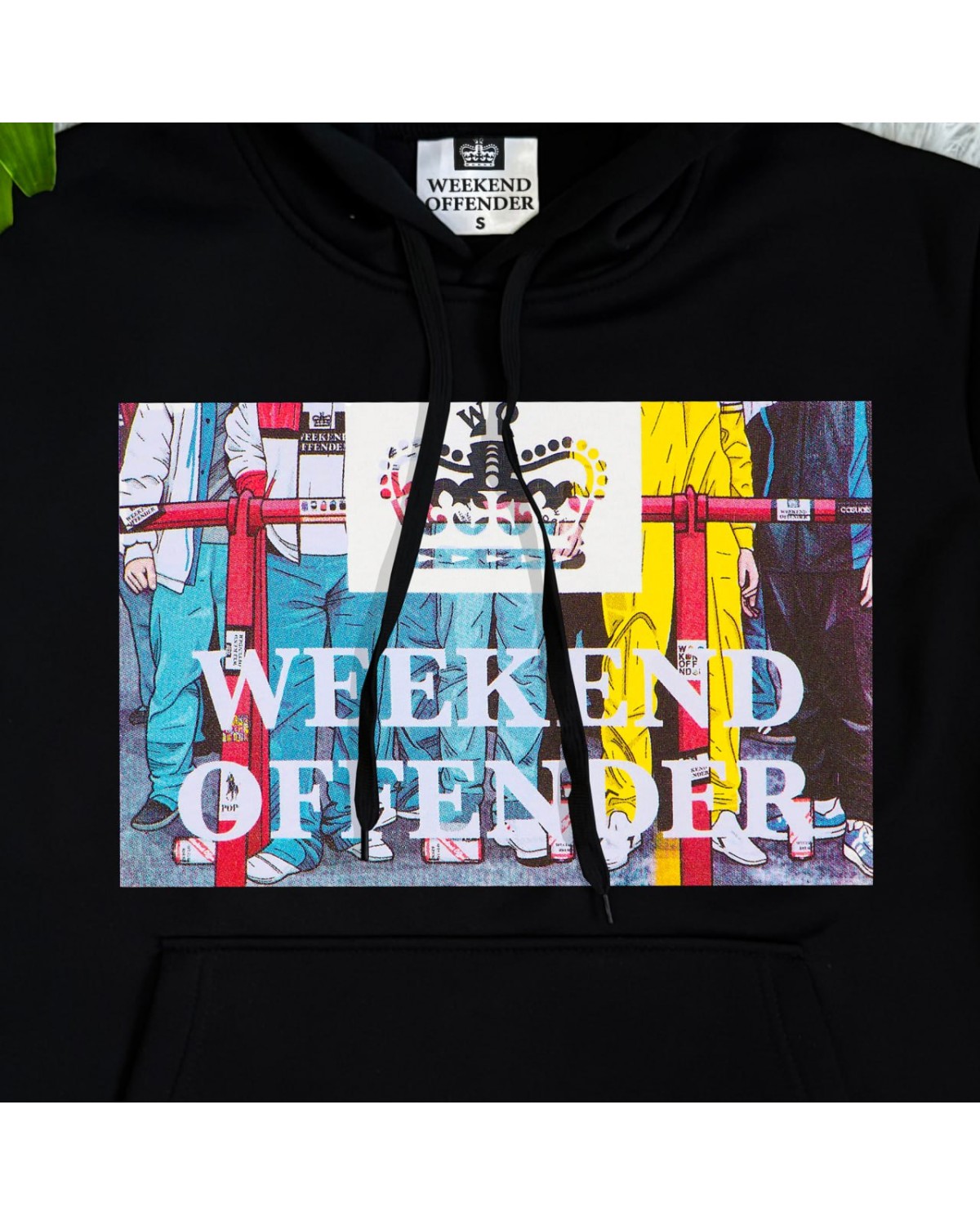 Худі Weekend Offender Baseel Graphic чорний