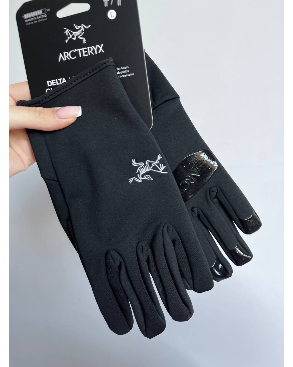 Рукавички Arcteryx чорні