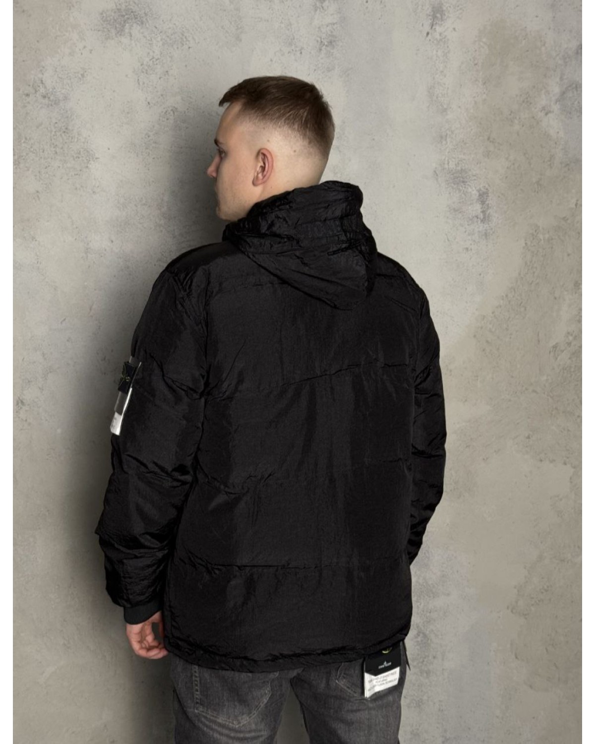 Куртка Stone Island Nylon Metal Tyvek Shield чорна