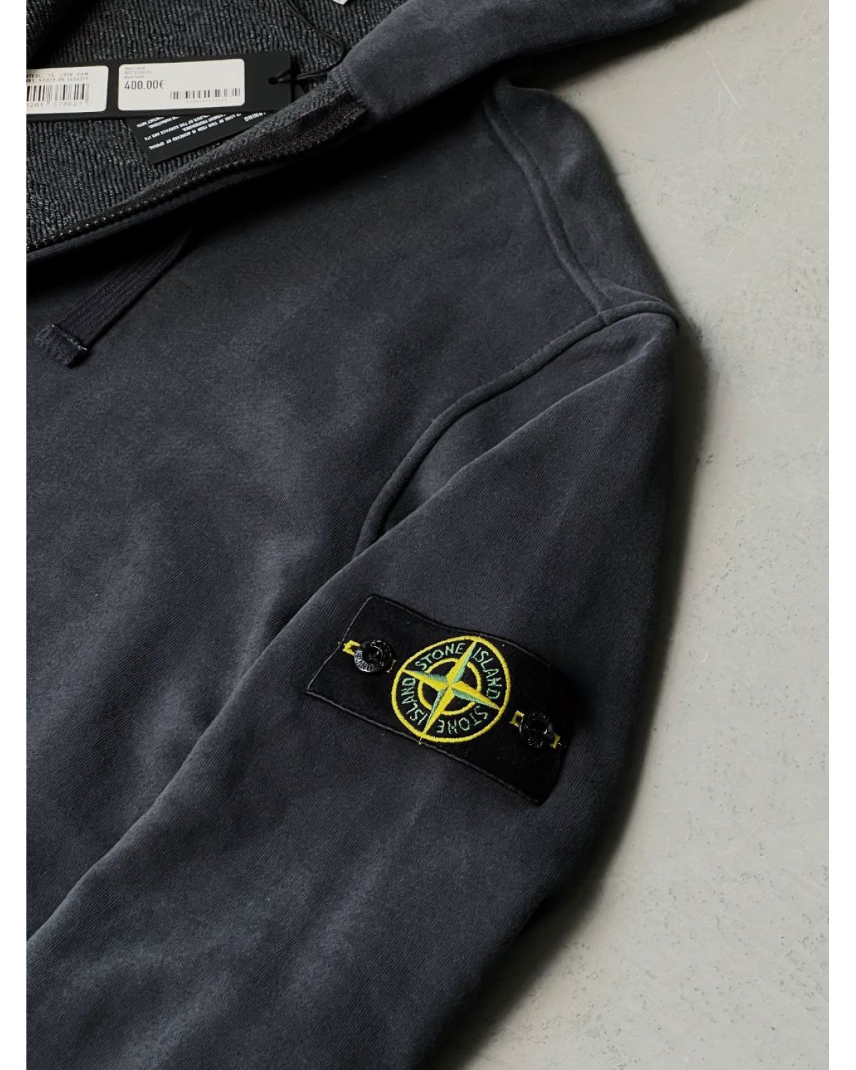 Зіп - худі Stone Island антрацит