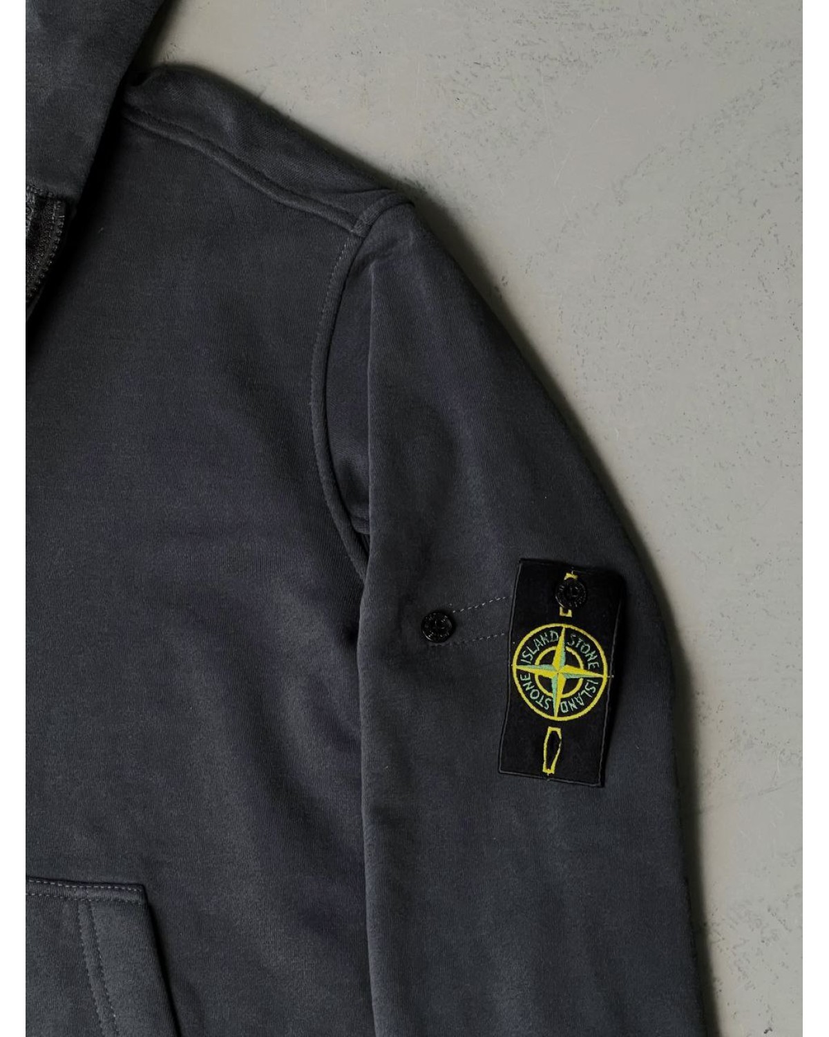 Зіп - худі Stone Island антрацит