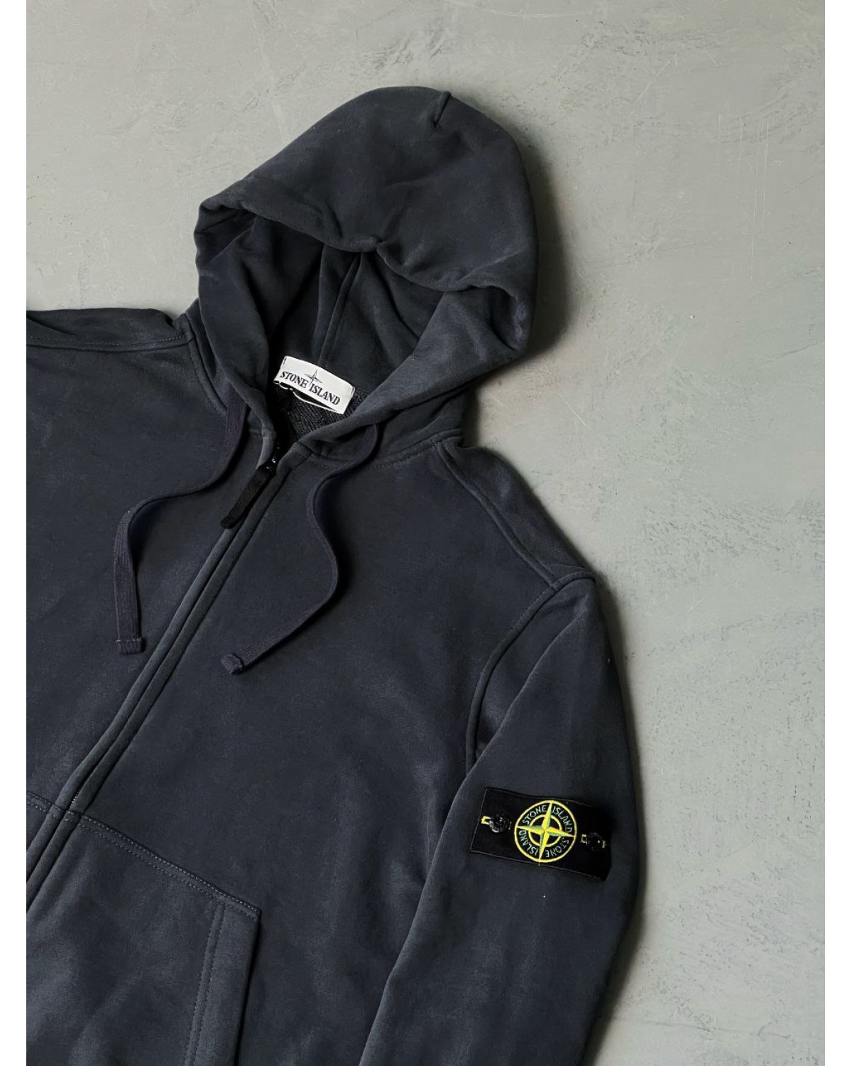 Зіп - худі Stone Island антрацит