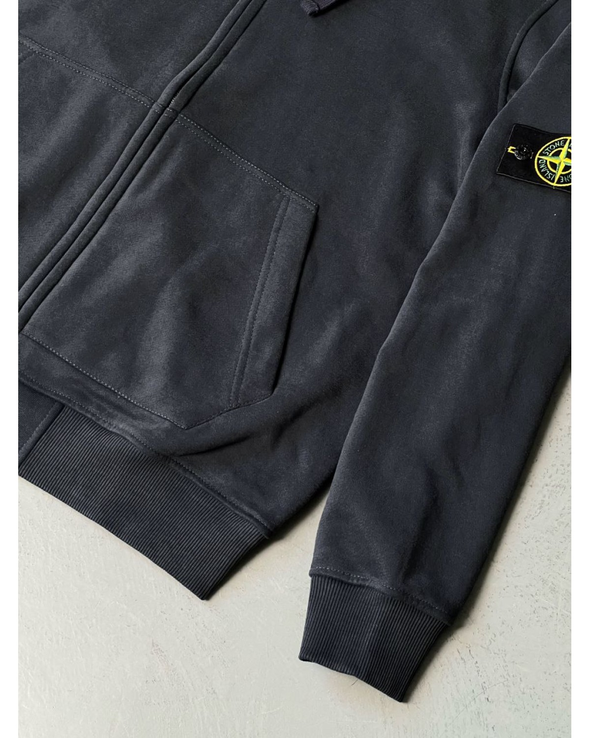 Зіп - худі Stone Island антрацит