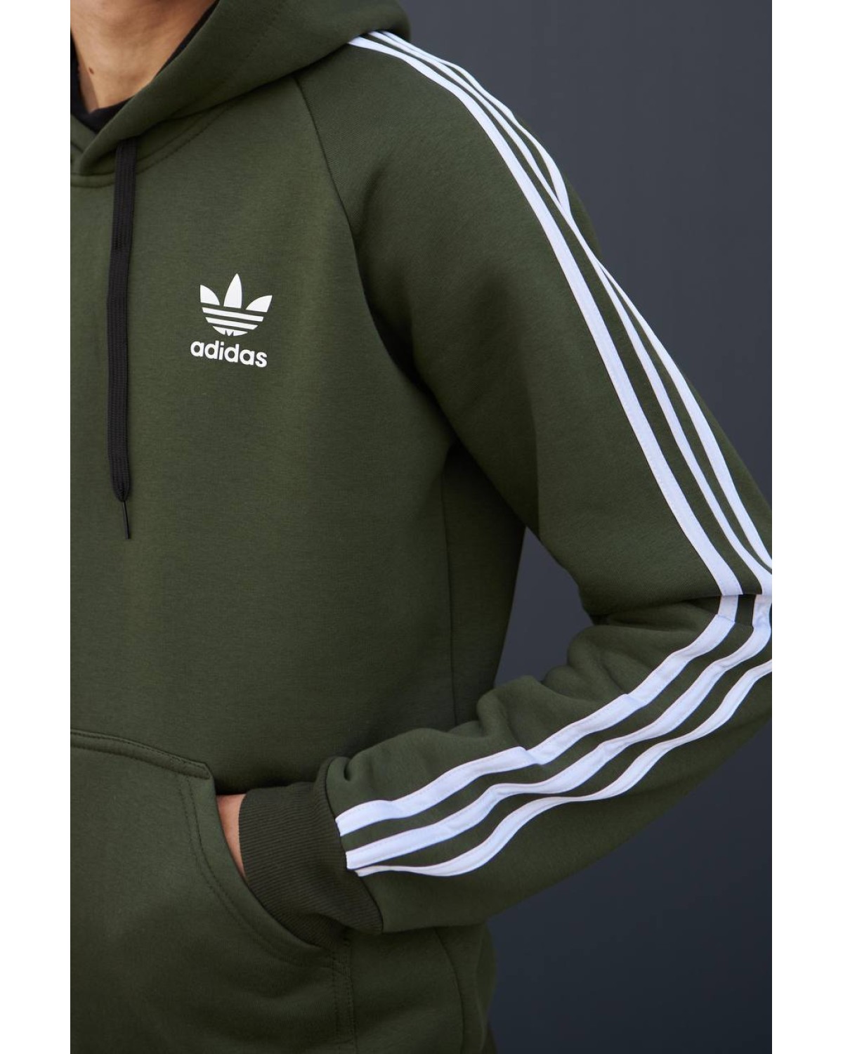 Костюм Adidas зелено-чорний