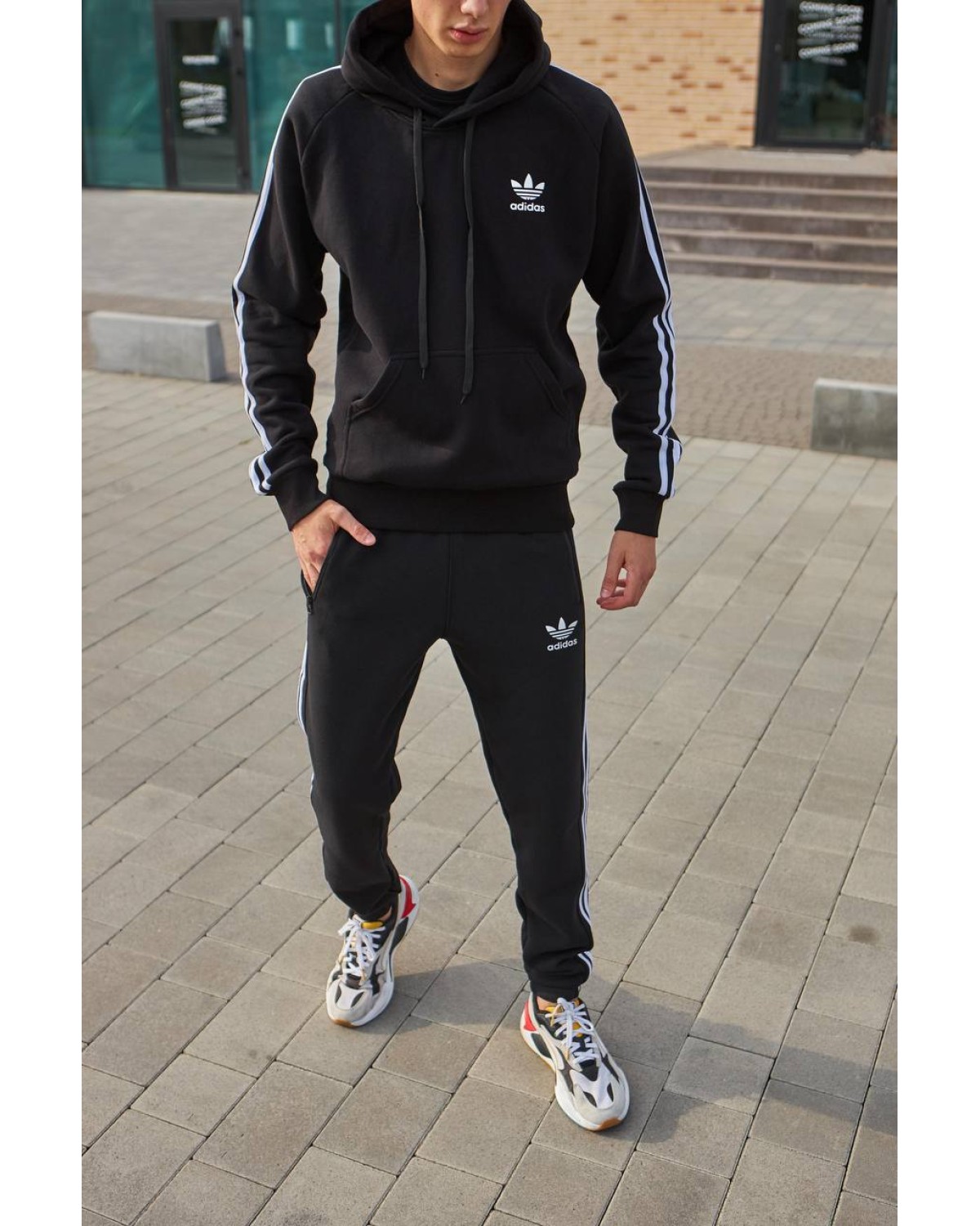 Костюм Adidas чорний