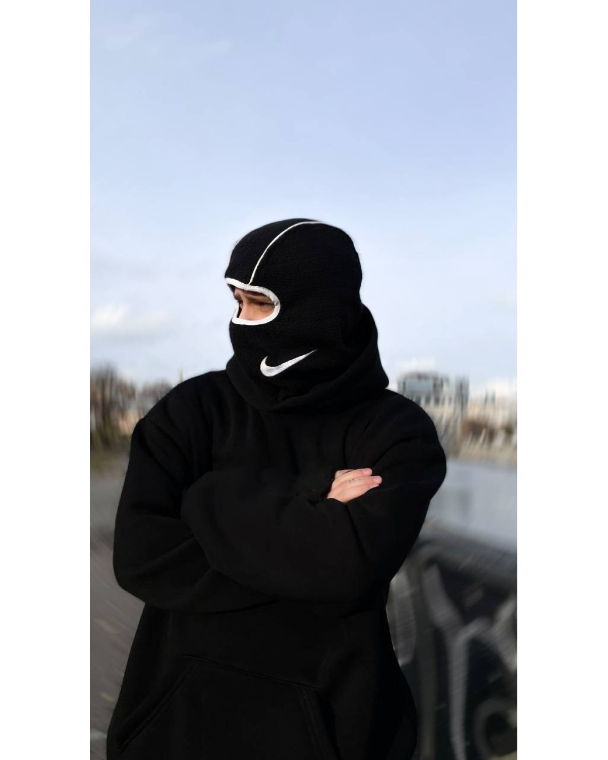 Балаклава Nike Hood Fleece чорна