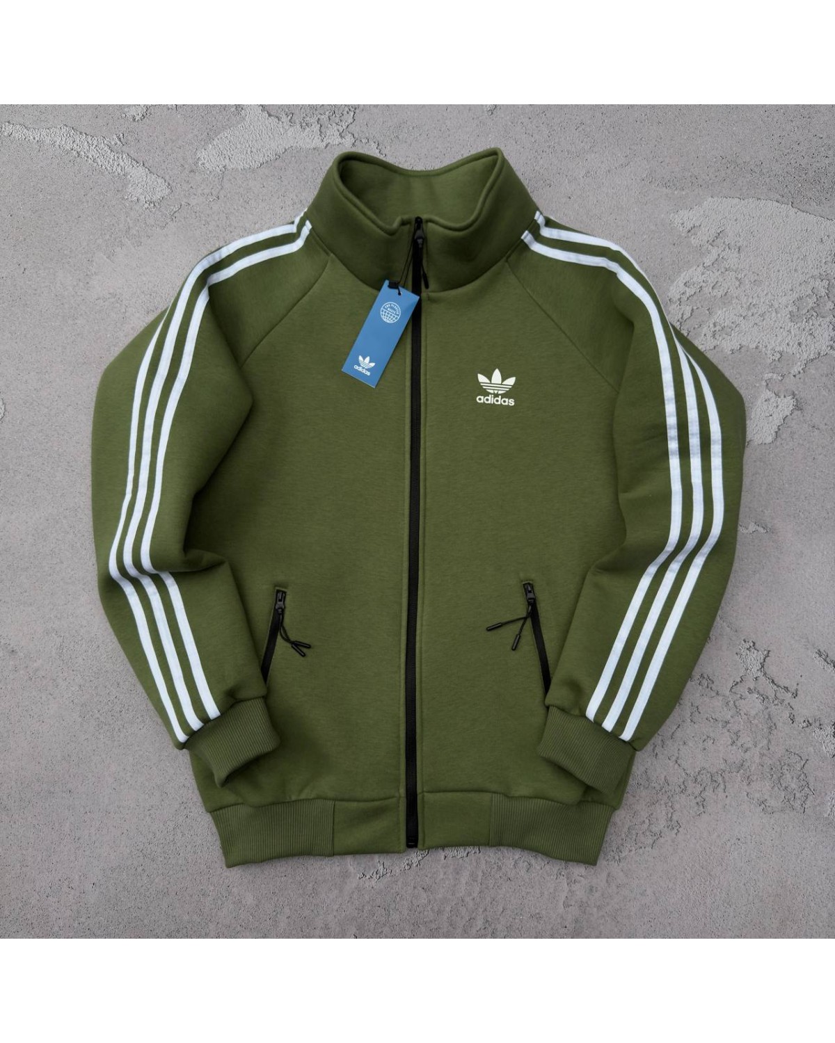 Олімпійка Adidas хакі