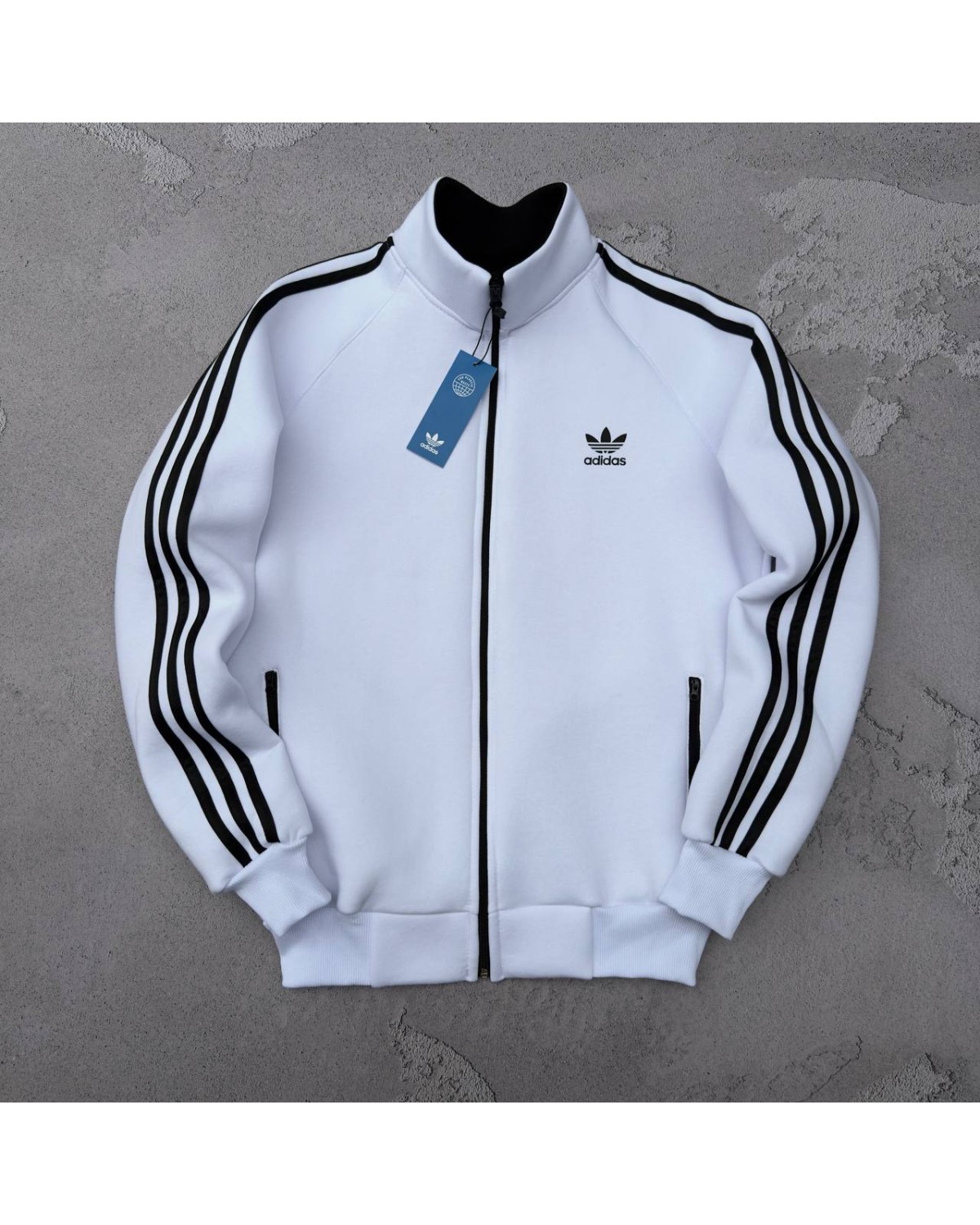 Олімпійка Adidas біла