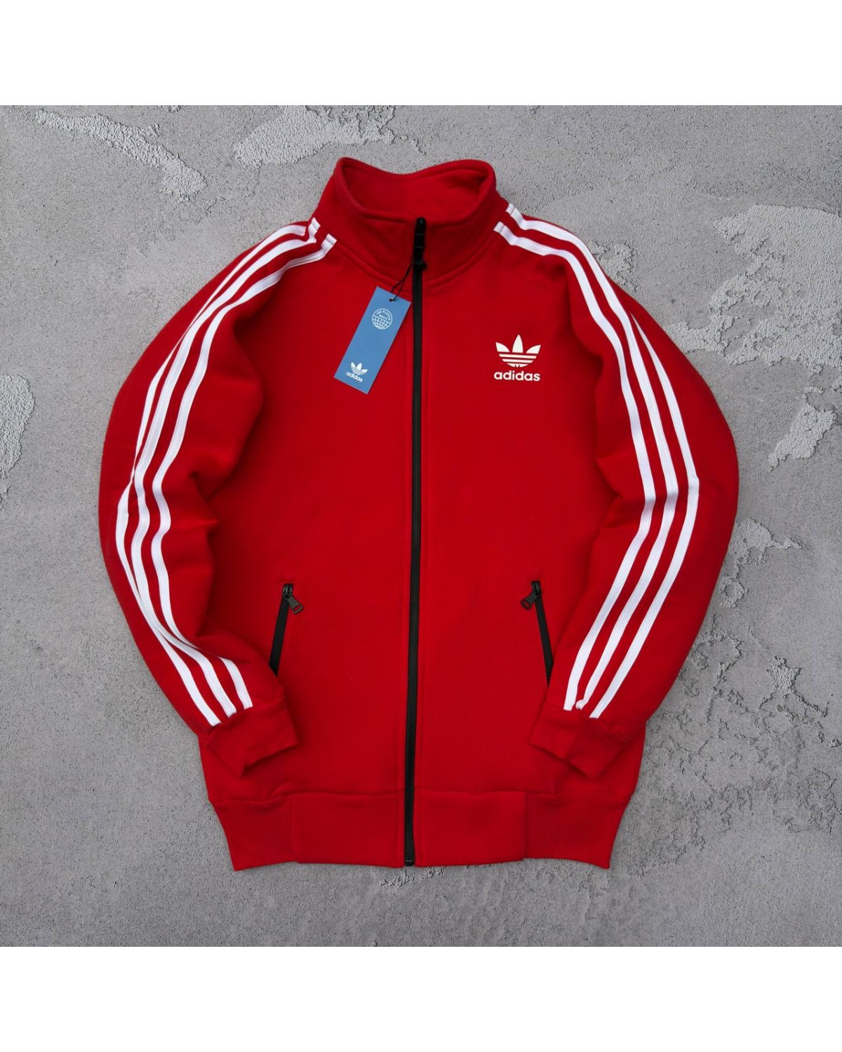 Олімпійка Adidas червона