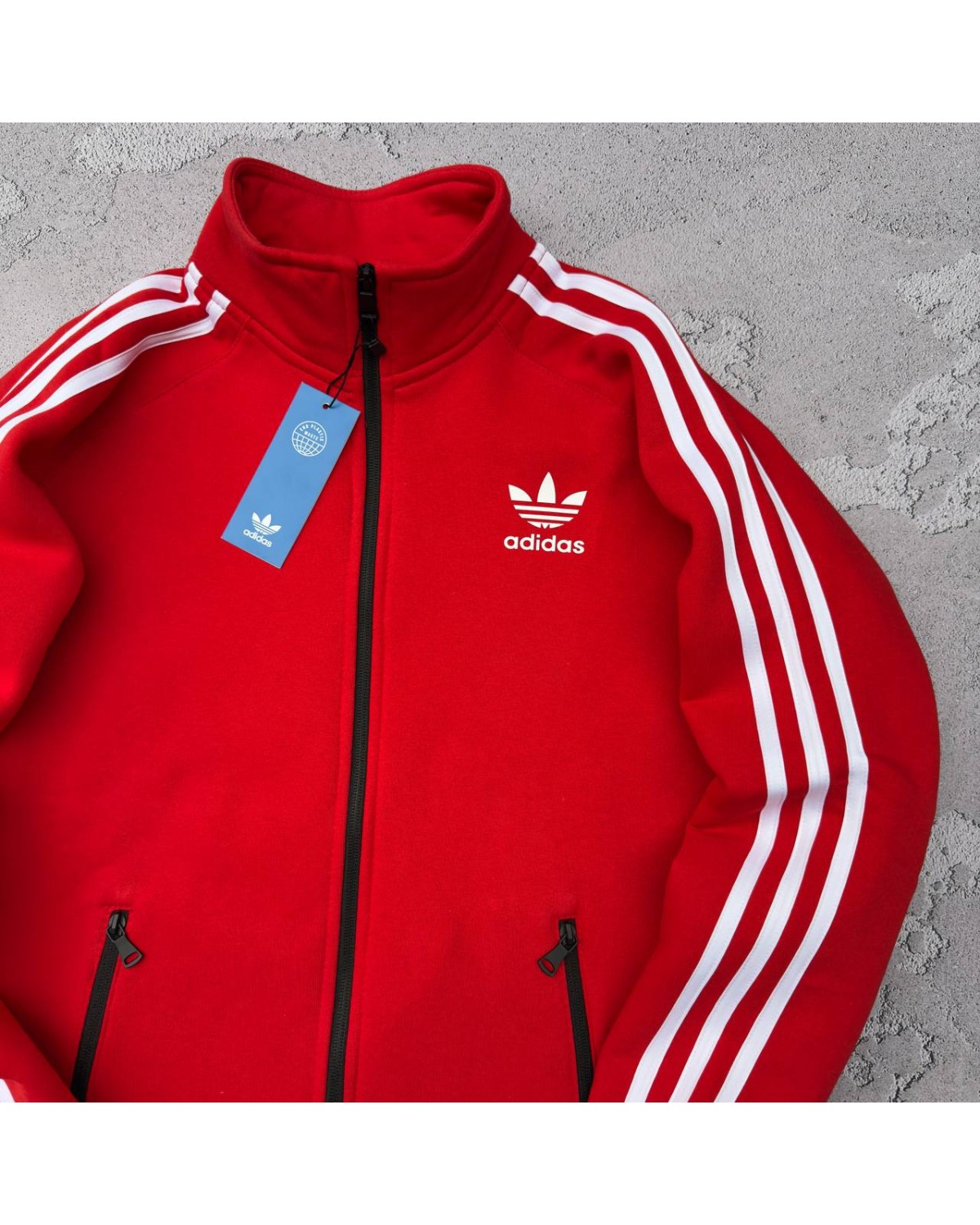 Олімпійка Adidas червона