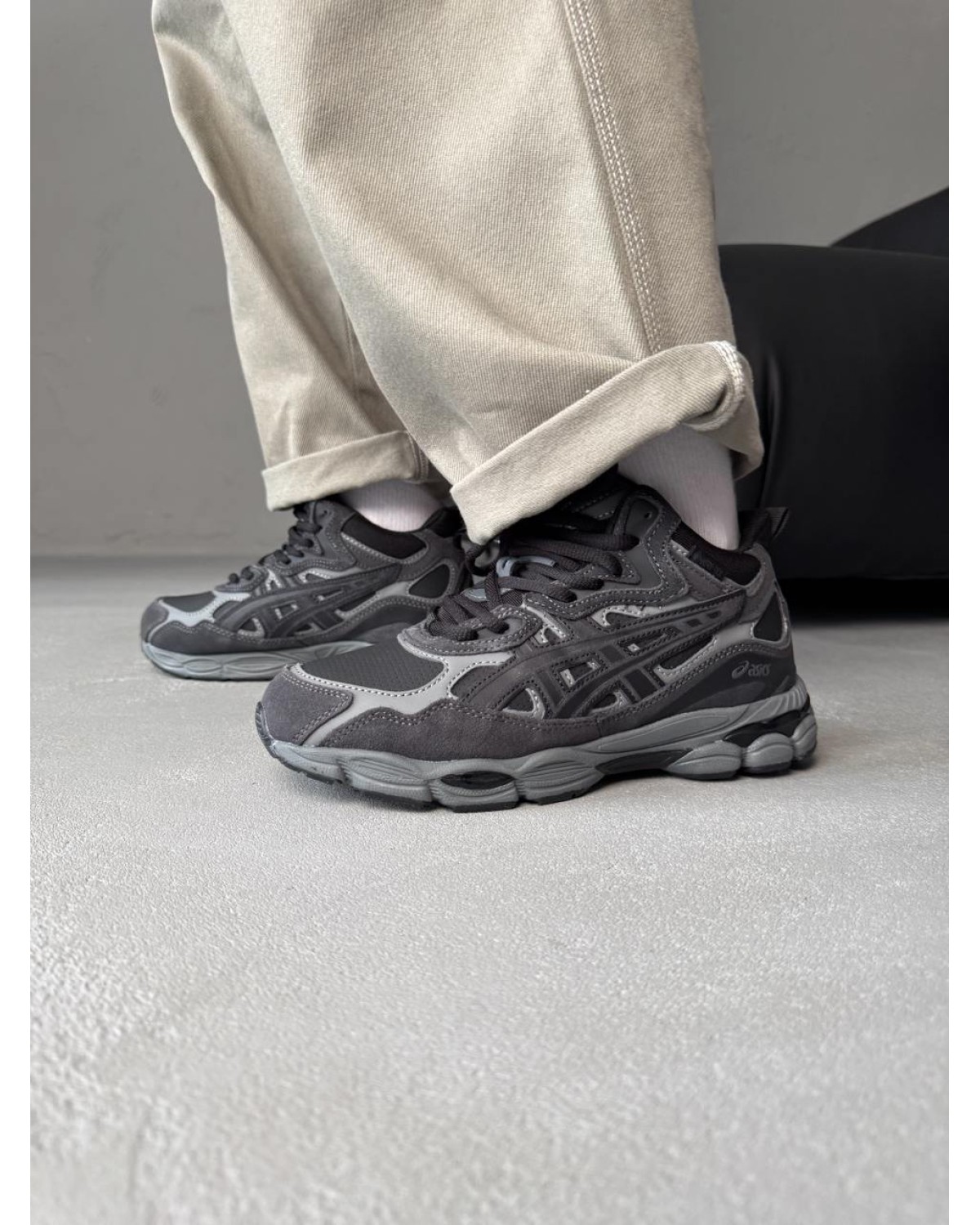 Asics Gel-NYC High Gore-Tex Fur Grey/Black