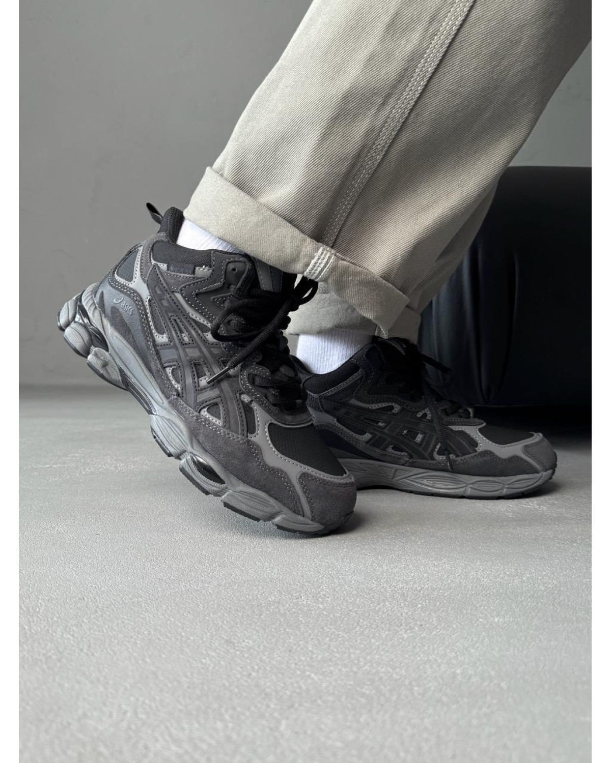 Asics Gel-NYC High Gore-Tex Fur Grey/Black