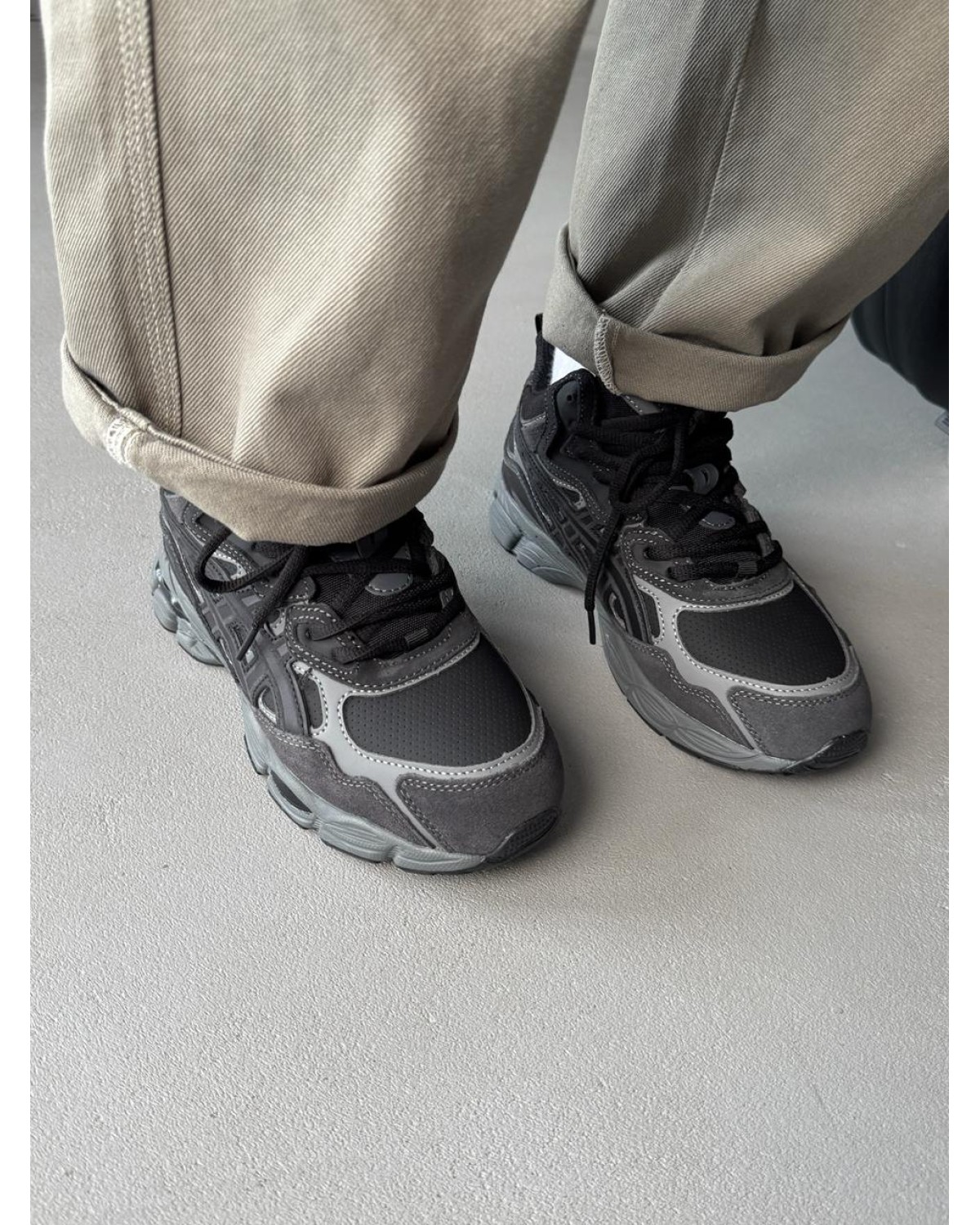 Asics Gel-NYC High Gore-Tex Fur Grey/Black