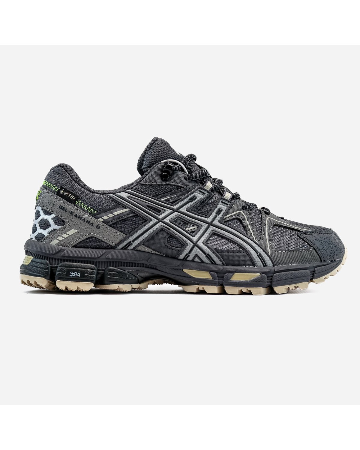 Asics Gel-Kahana 8 Gray Marathon Running Gore-Tex
