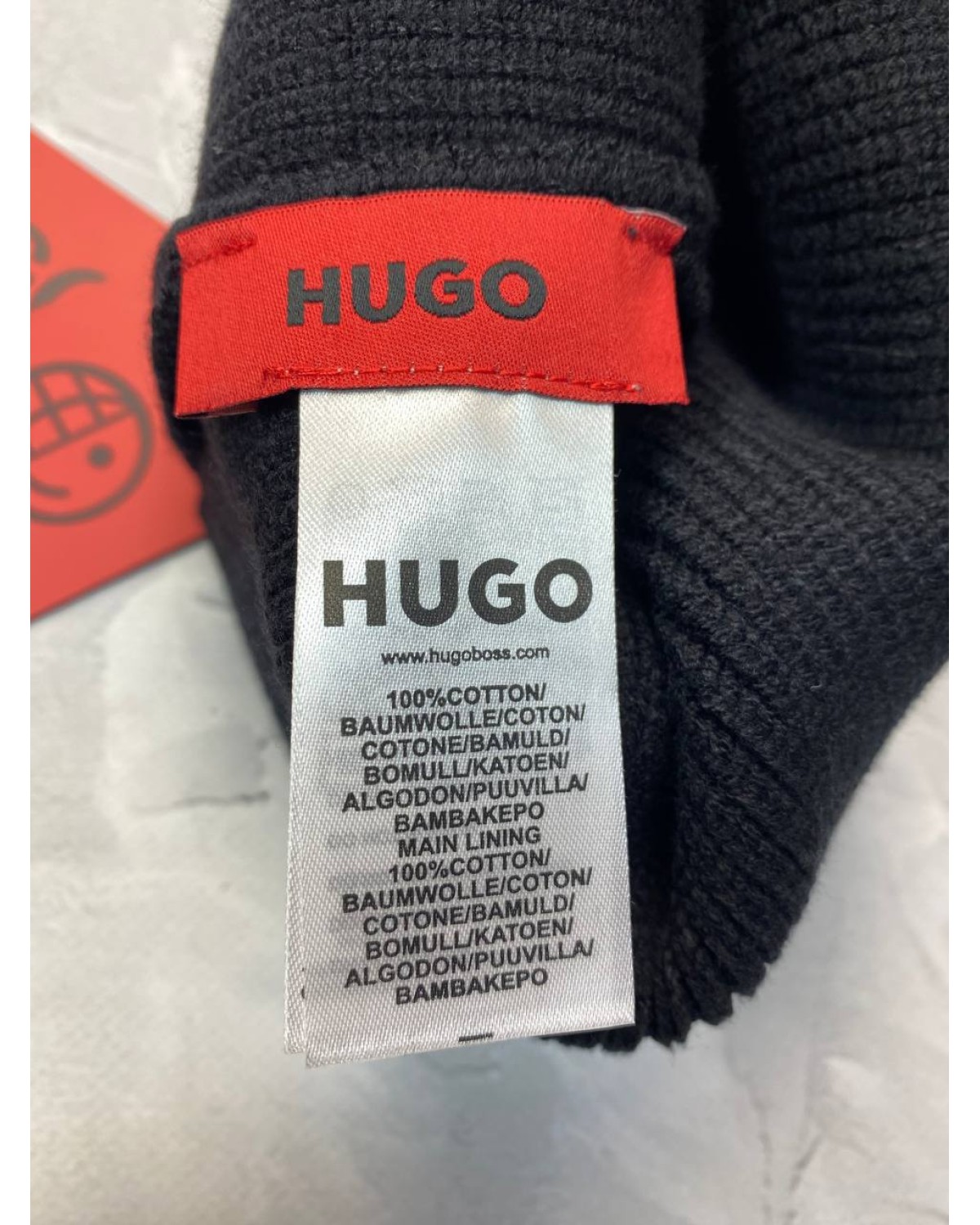 Шапка Hugo Boss чорна