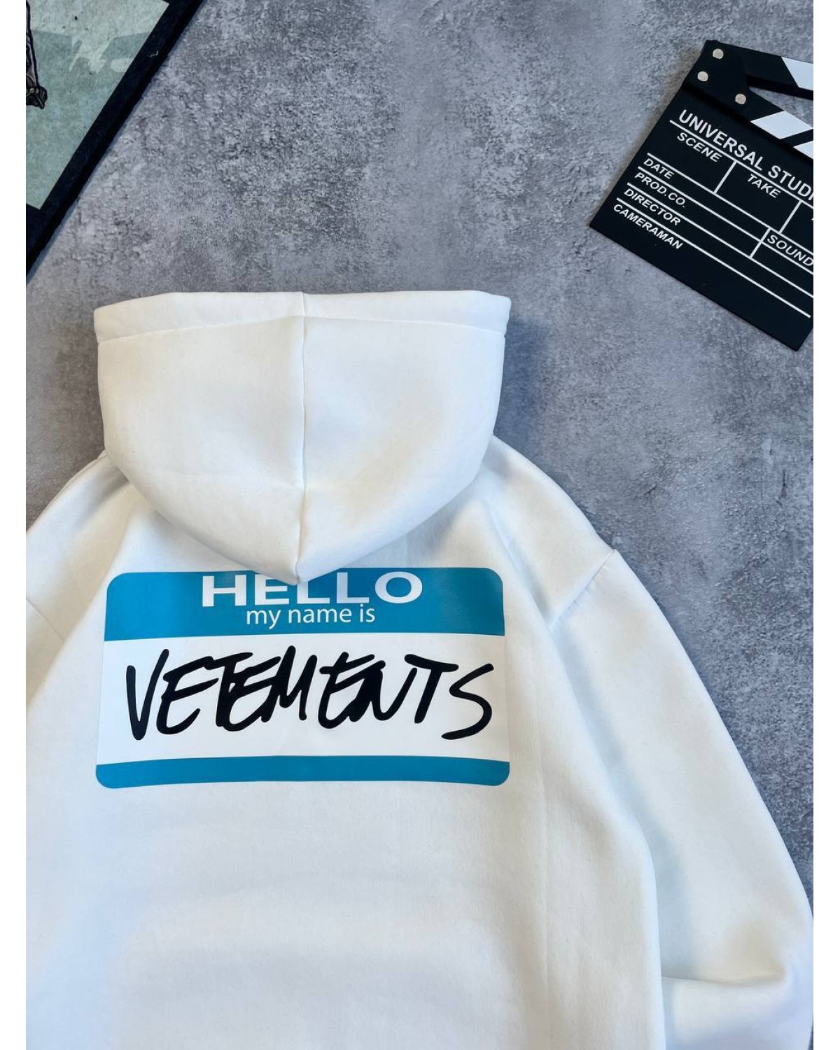 Худі Vetements біле