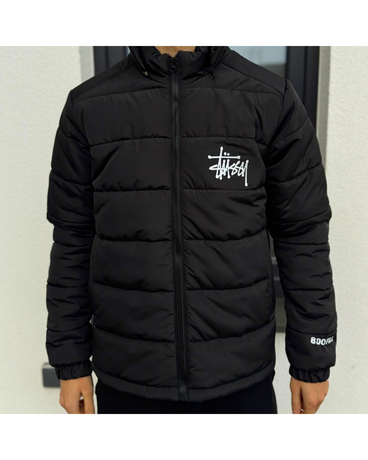 Куртка пуховик Stussy чорна