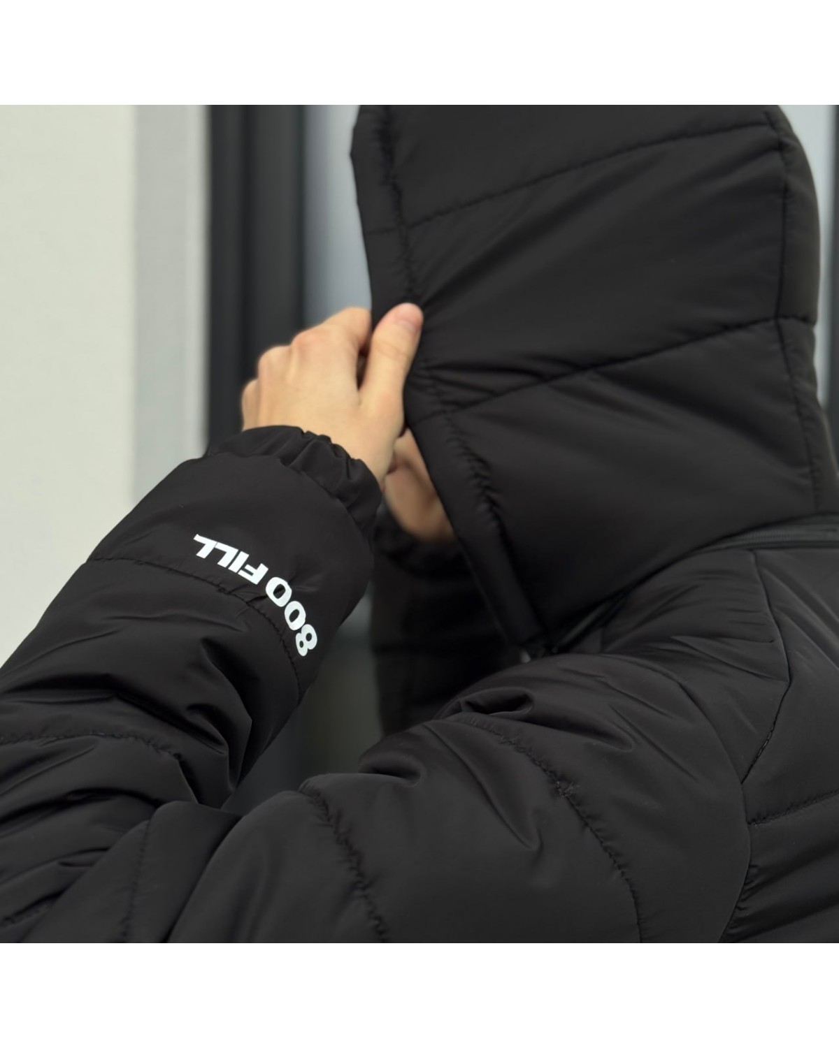 Куртка пуховик Stussy чорна