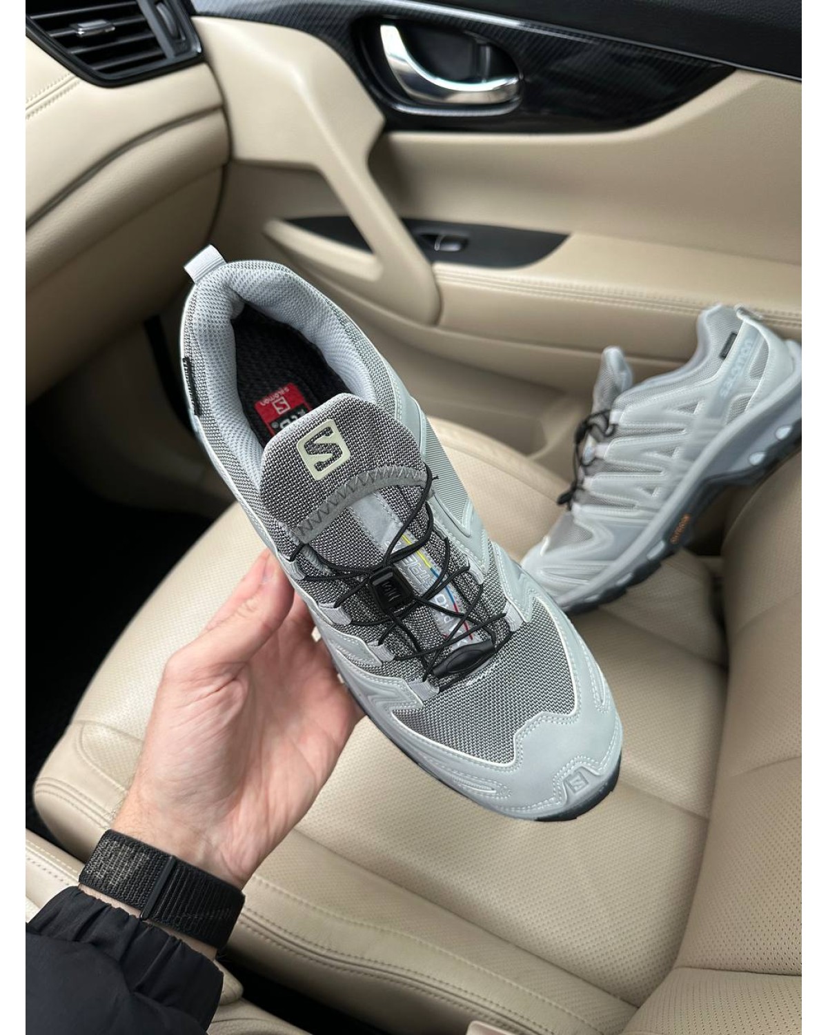 Salomon XA Forces Gore-tex Light Grey