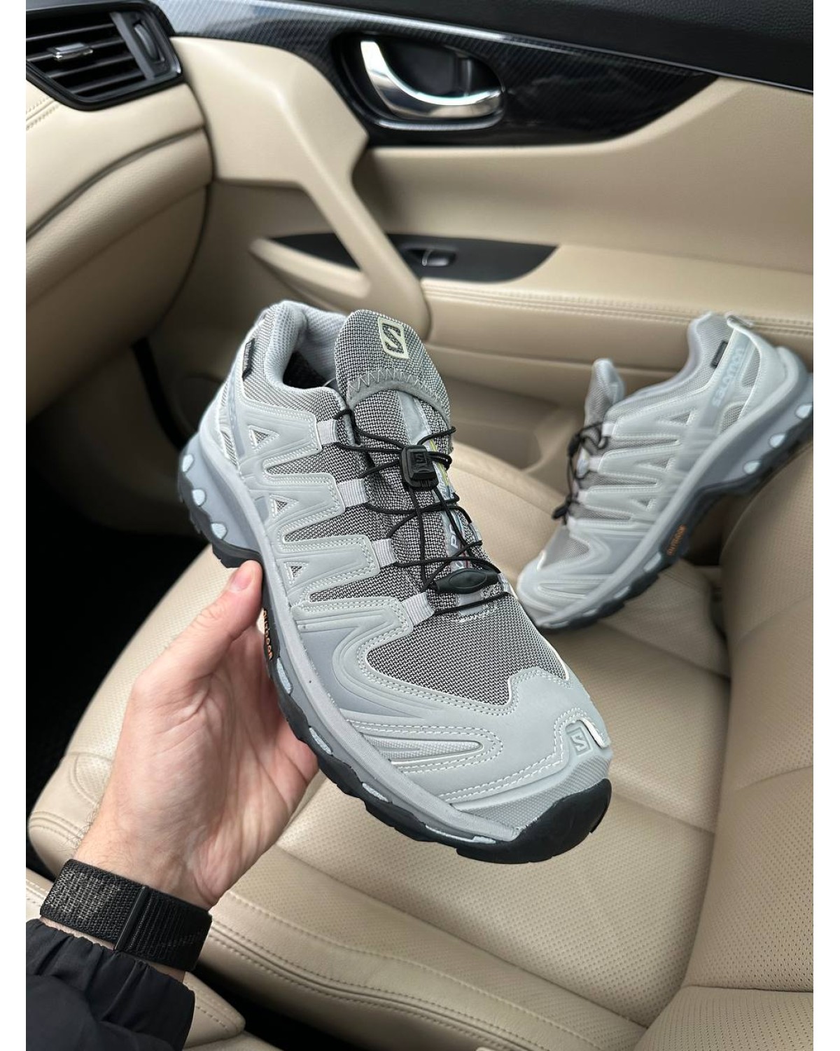 Salomon XA Forces Gore-tex Light Grey