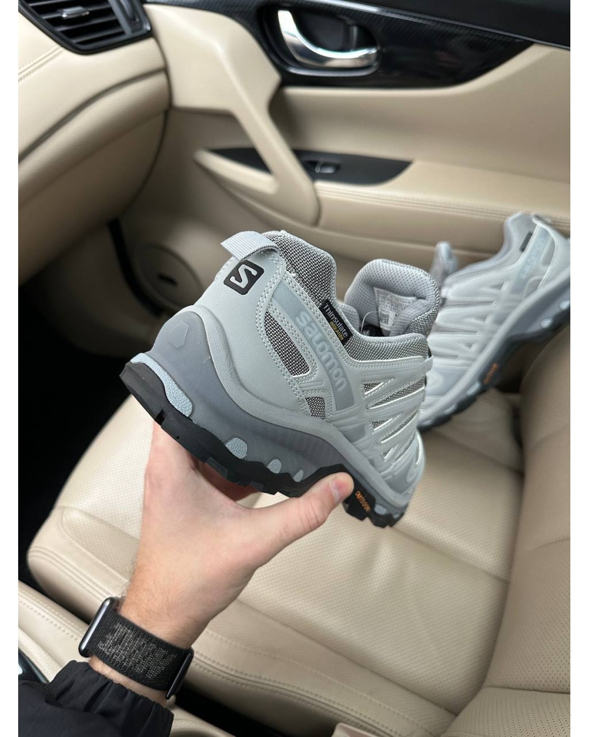 Salomon XA Forces Gore-tex Light Grey