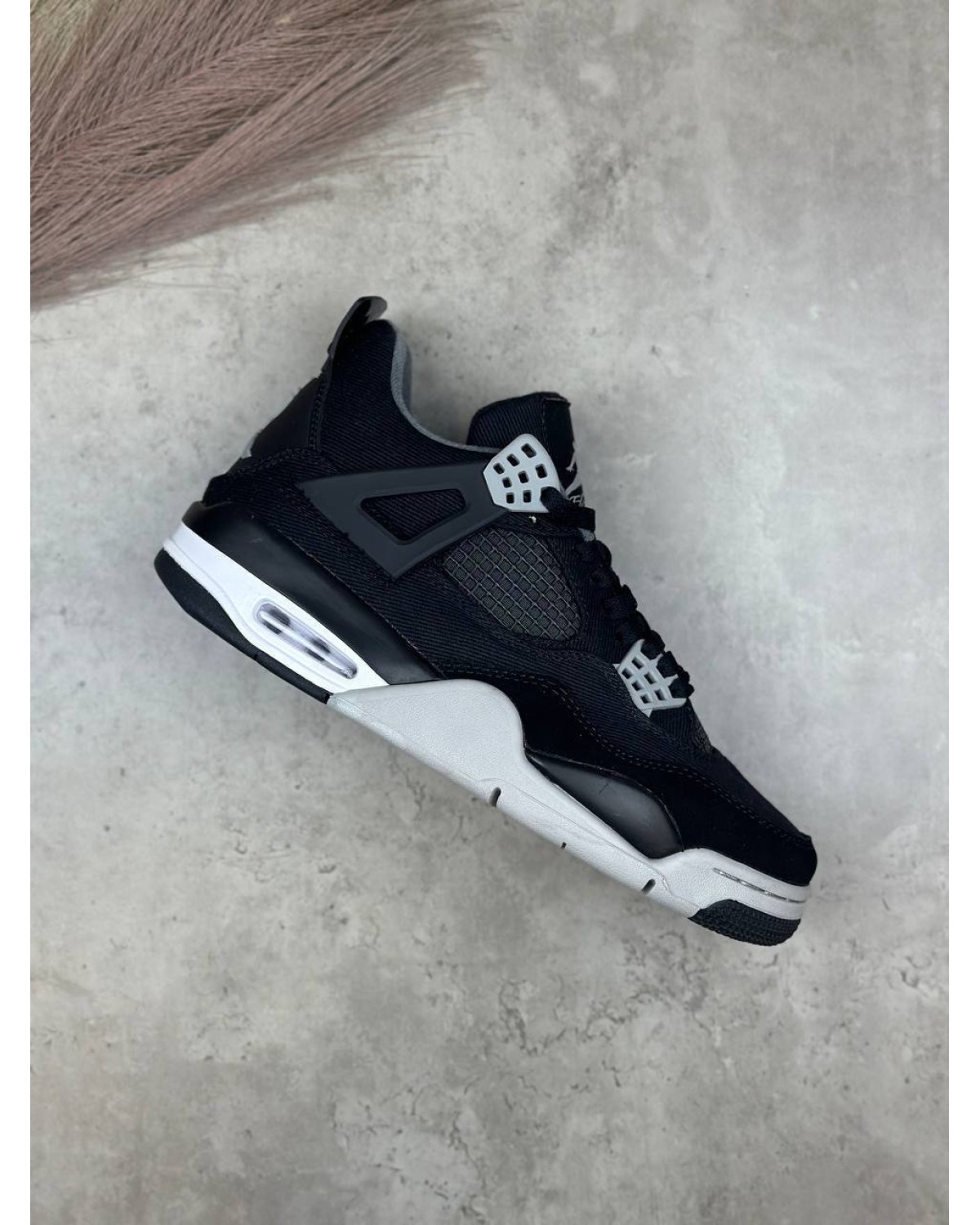 Nike Jordan 4 Retro SE Black Canvas
