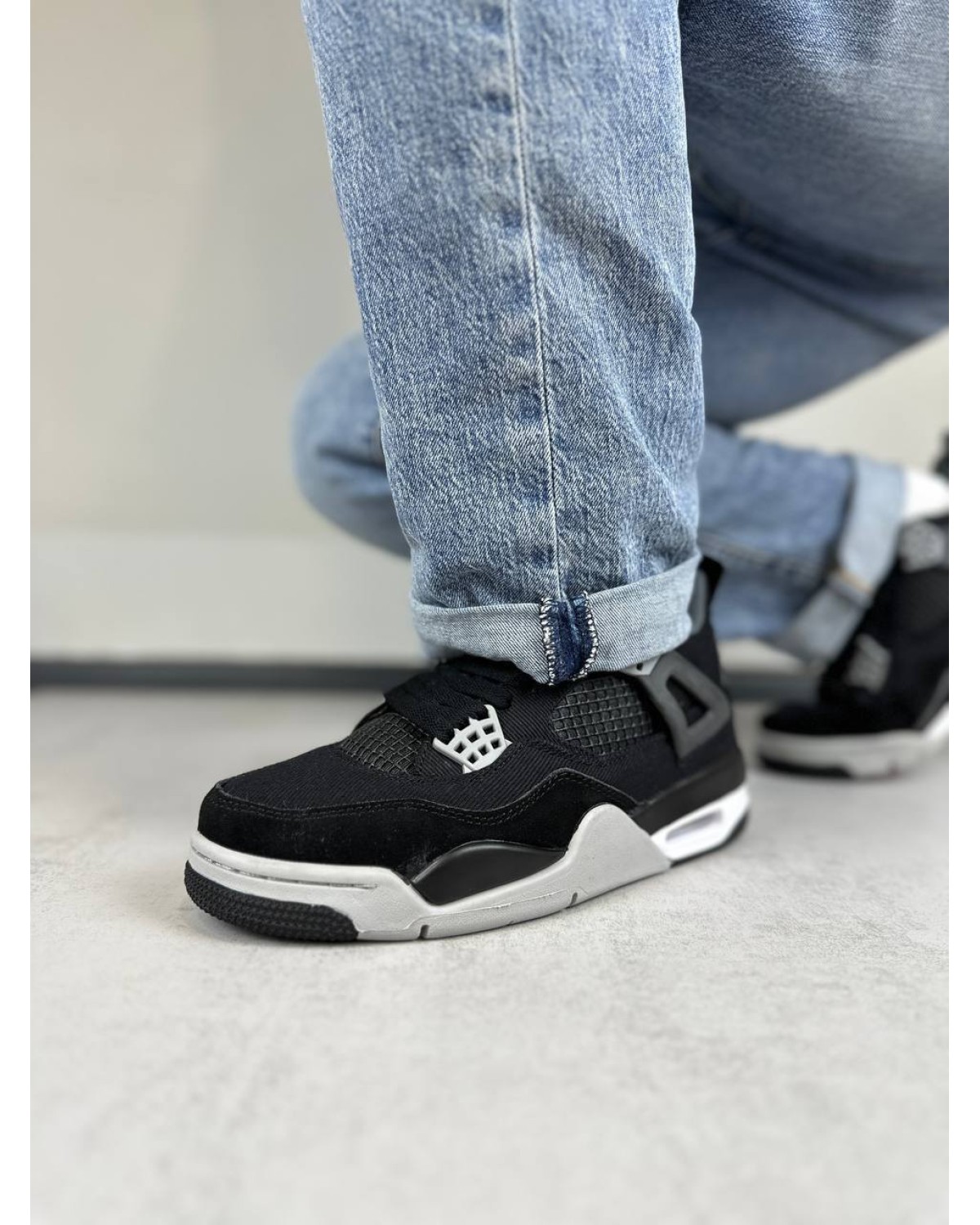 Nike Jordan 4 Retro SE Black Canvas